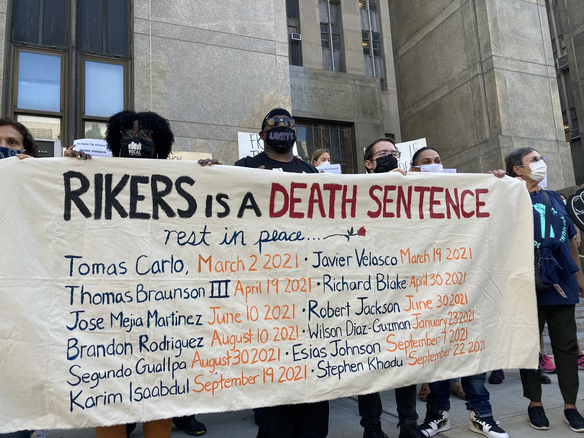 Public Defenders, Activists Call On Judges To Address Mounting Rikers Death Toll