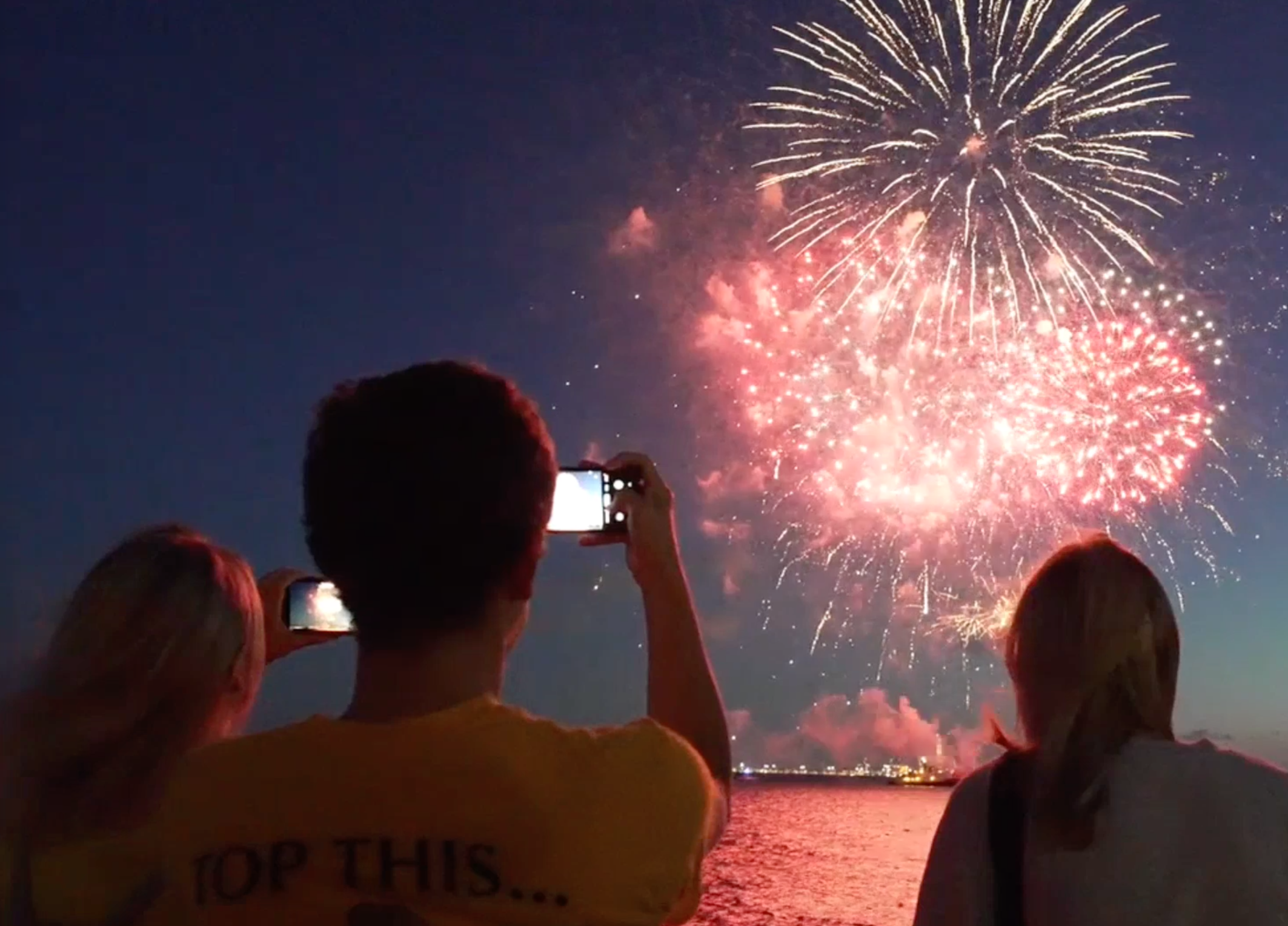 Photos, Videos: NYC Reopening Fireworks Burst Over New York Harbor