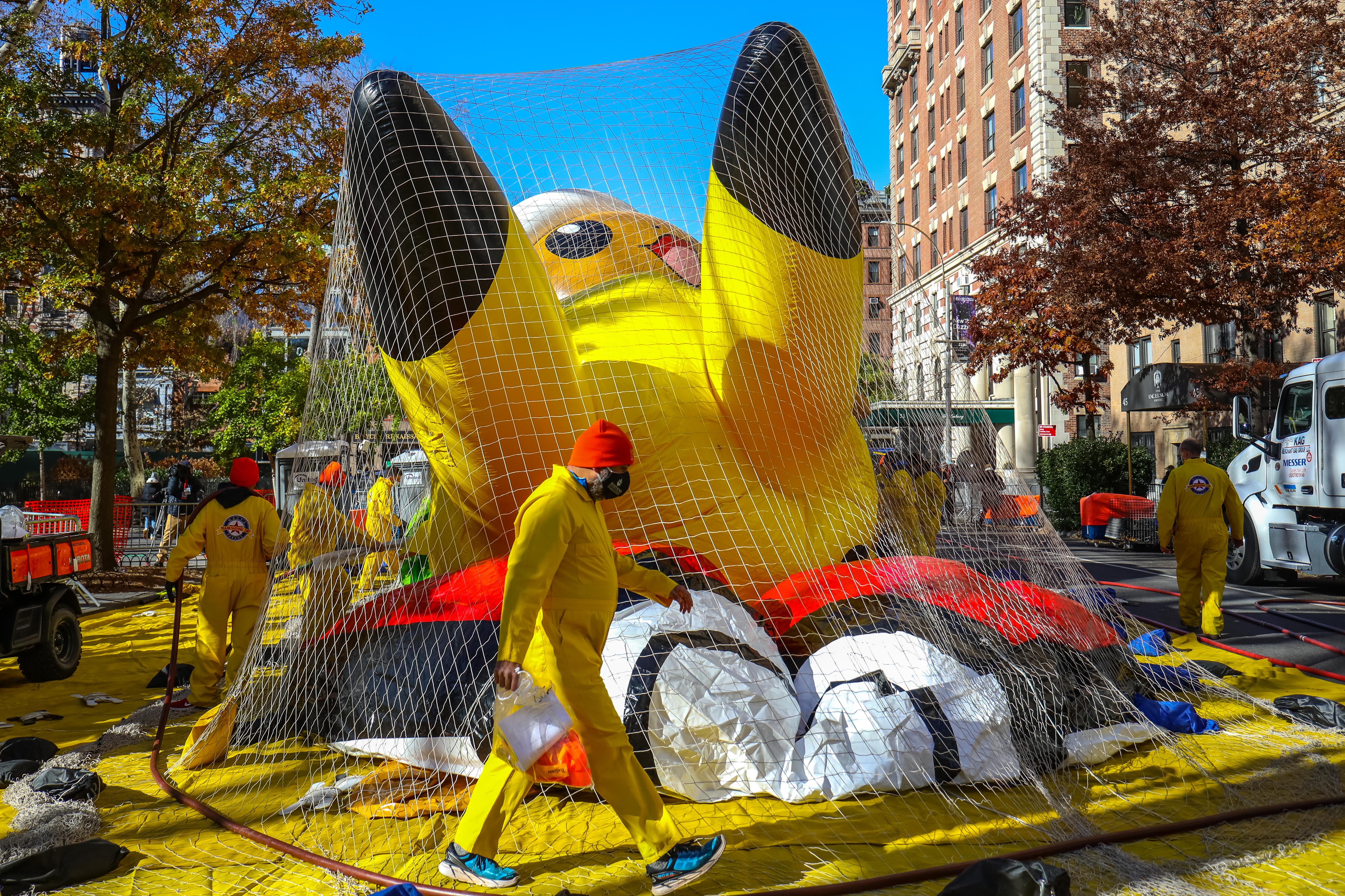 Baby Yoda Balloon in the Macy`s Thanksgiving Day Parade in New York City  Editorial Photography - Image of parade, baby: 244706257