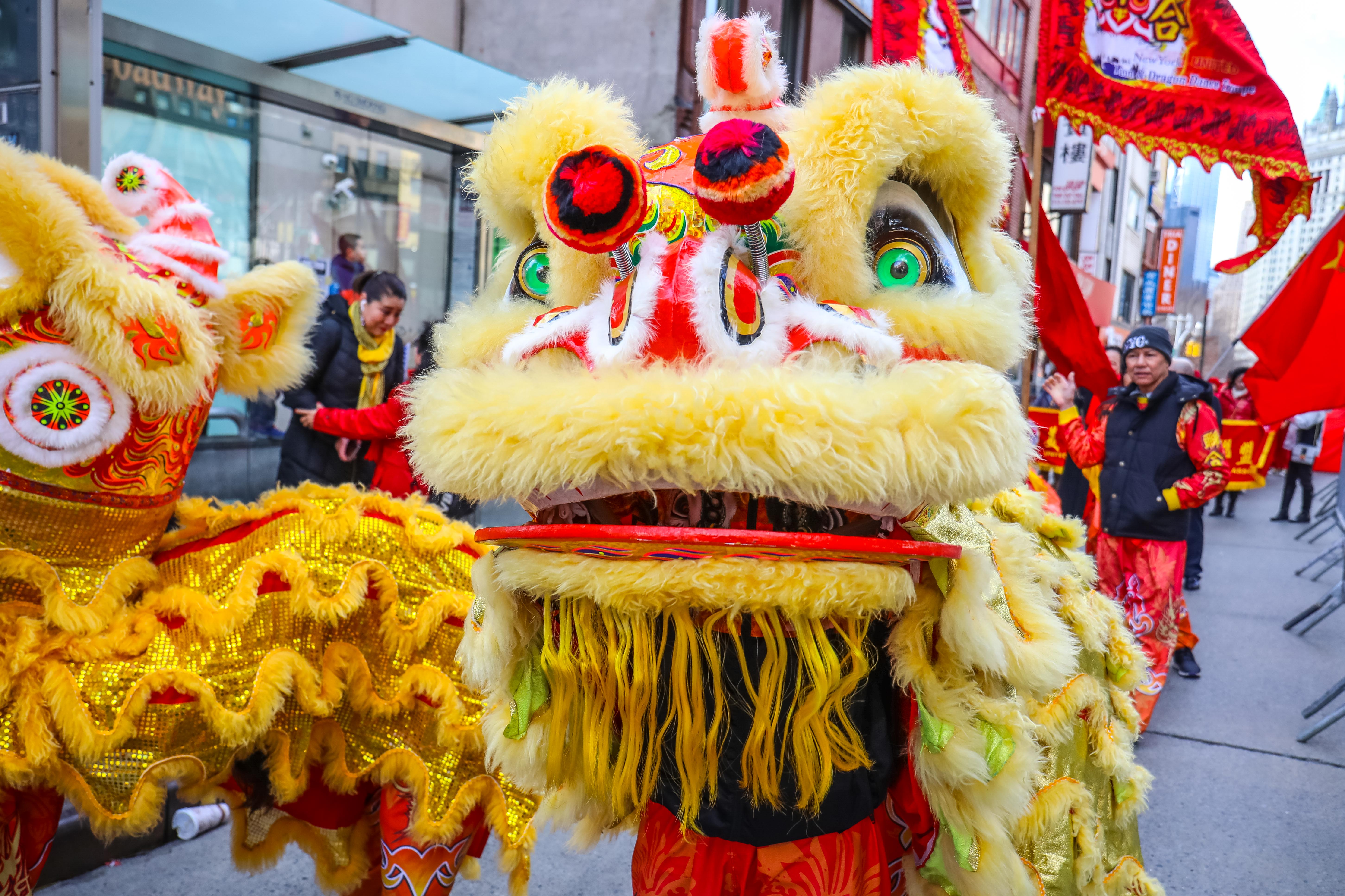 "Super Saturday" Lion Dances In Chinatown Gothamist