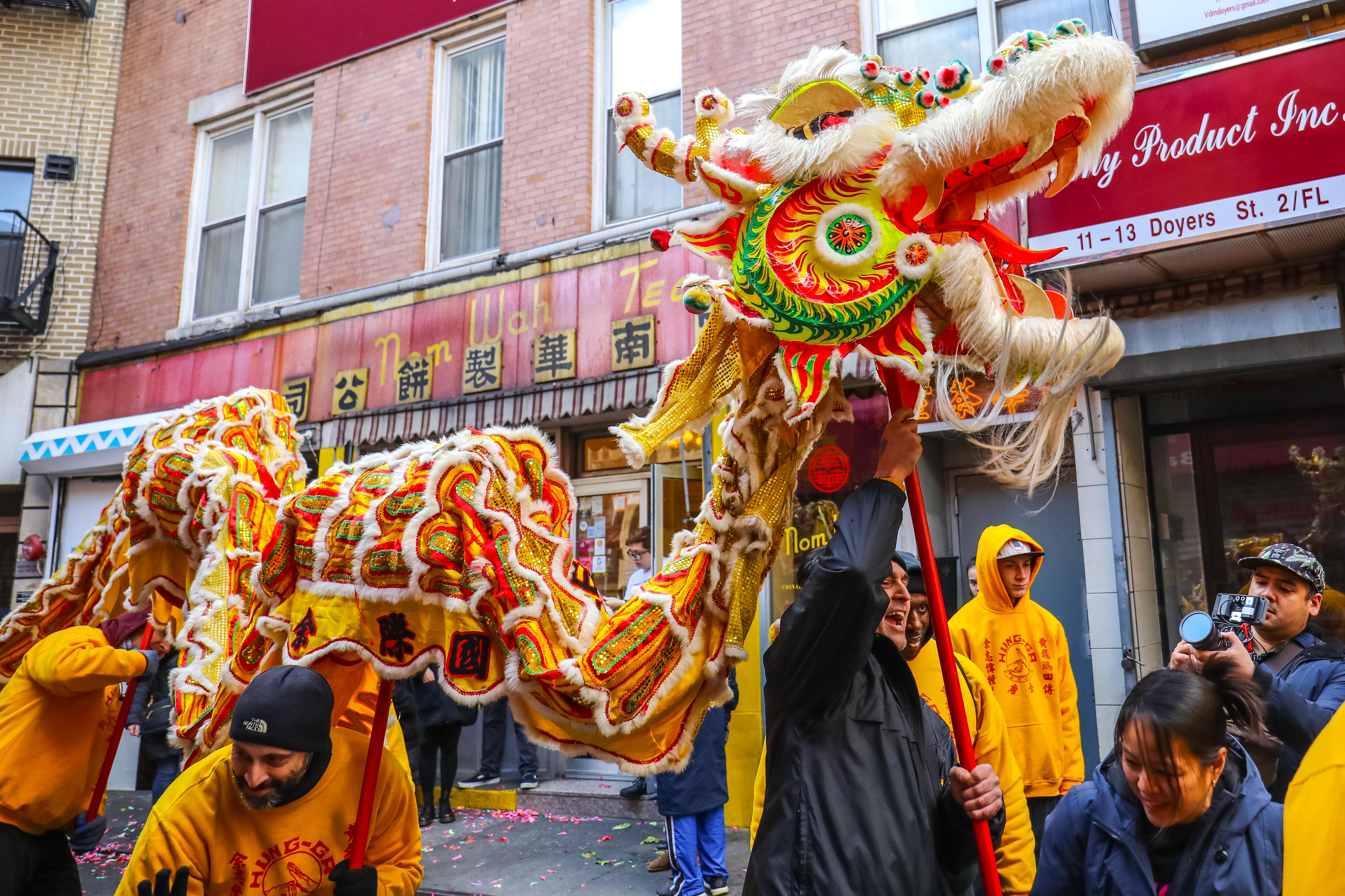 "Super Saturday" Lion Dances In Chinatown Gothamist