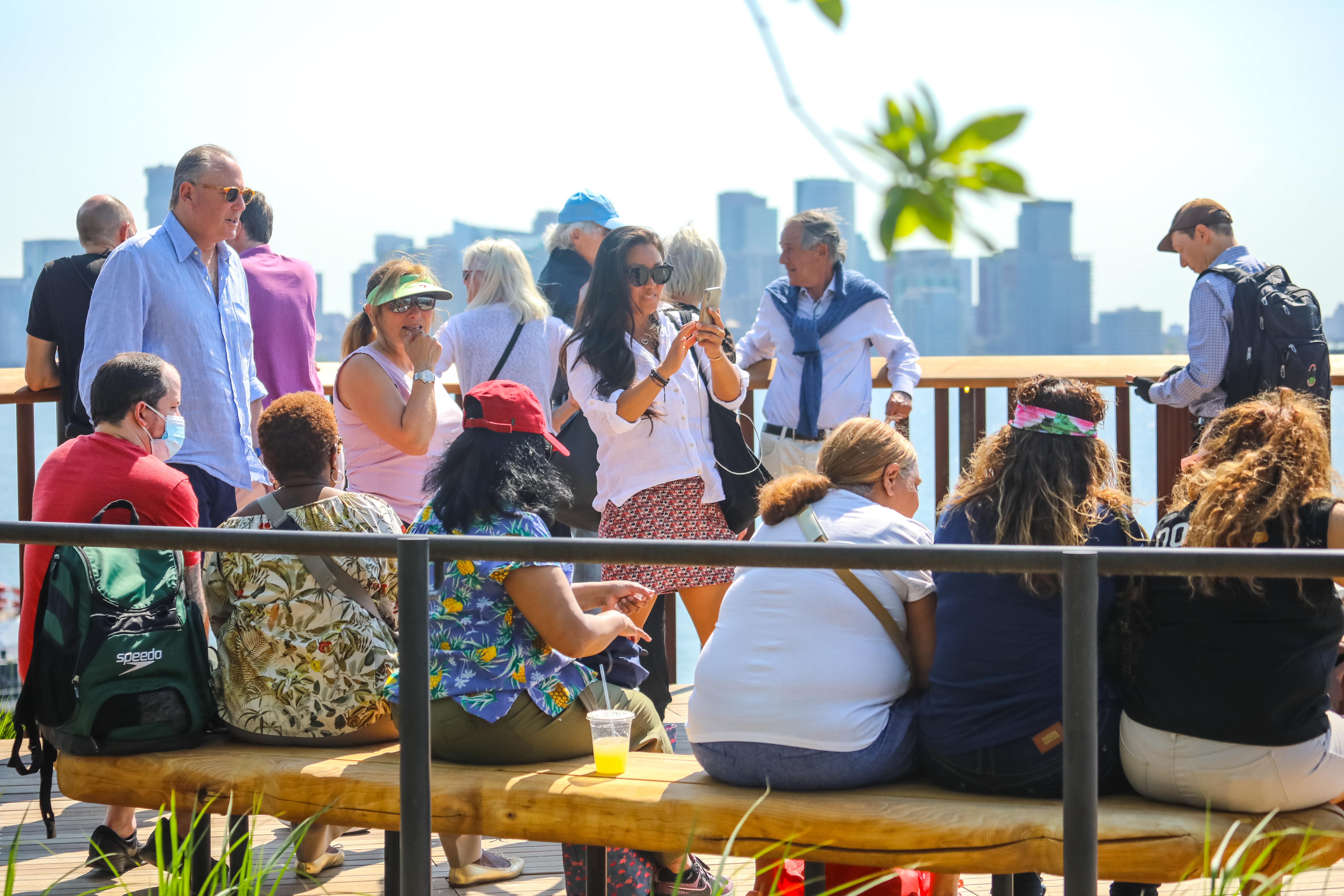 Little Island opening weekend Gothamist