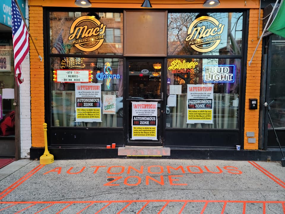 This Is A Battle: Protesters, Proud Boys, And Elected Officials Rally Against Public Health Measures Outside Staten Island Bar