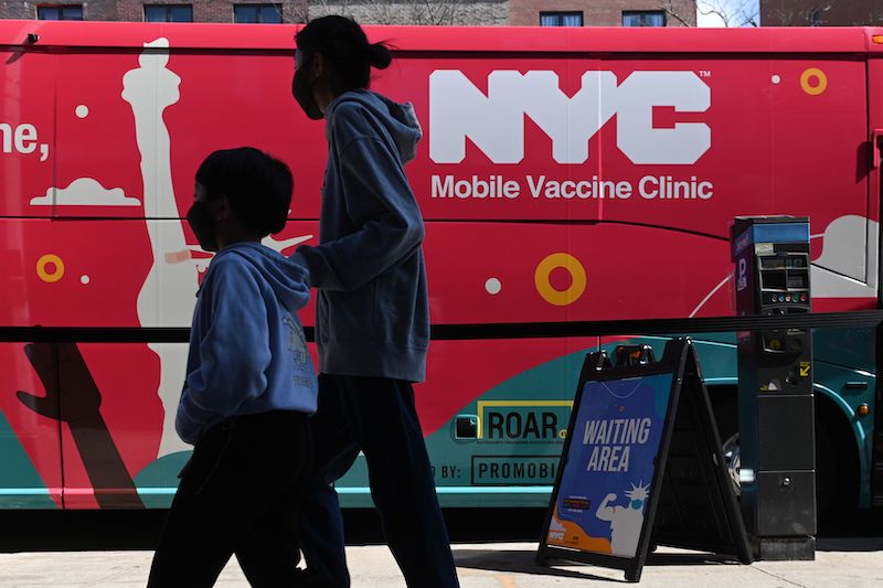 New York Opens COVID Vaccine Availability To All U.S. Residents Age 16 And Up