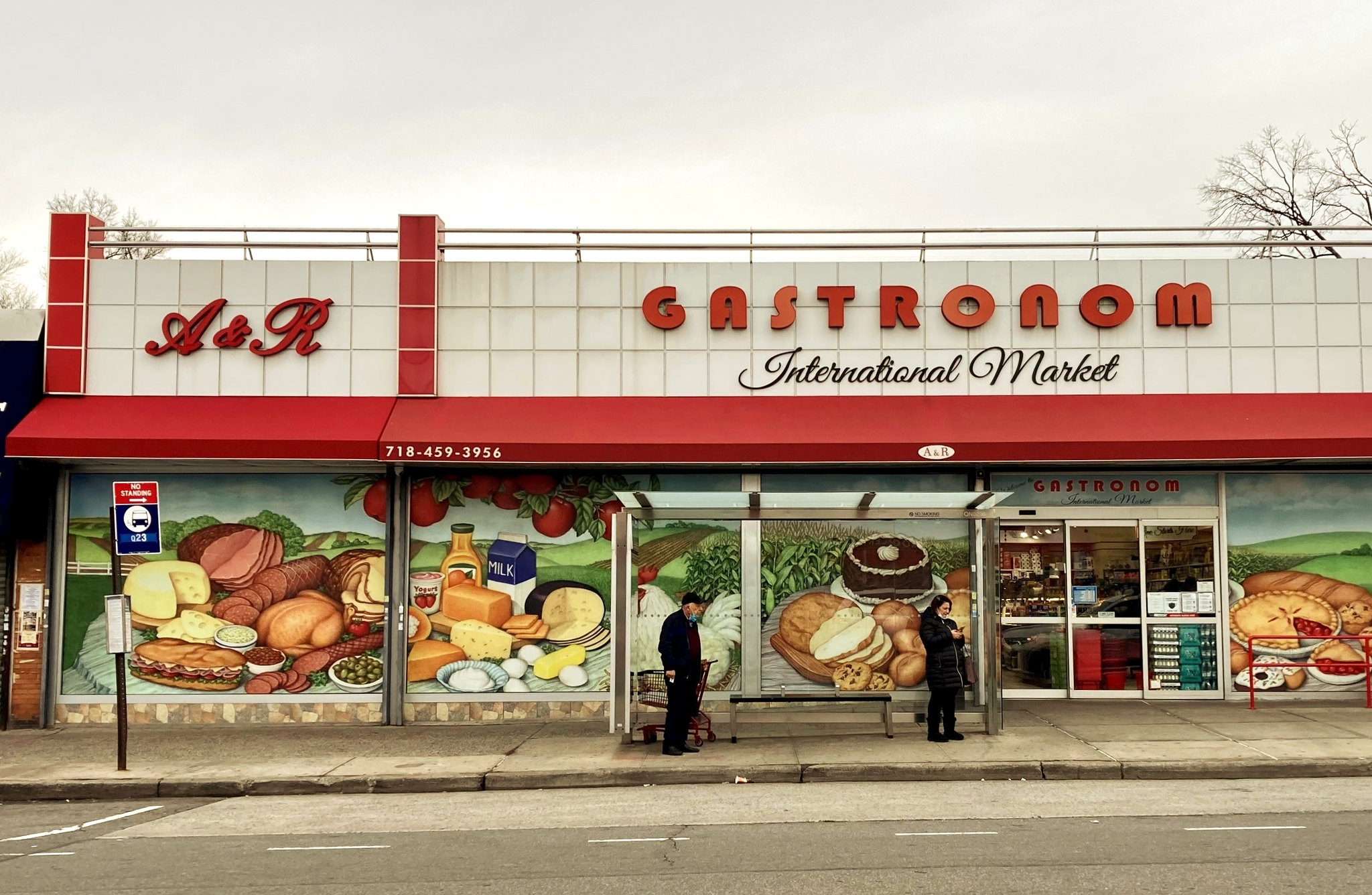 the Gastronom international grocery store
