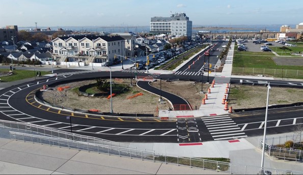New storm-resistant street with &lsquo;porous pavement&rsquo; opens in Rockaway, just in time for hurricane season