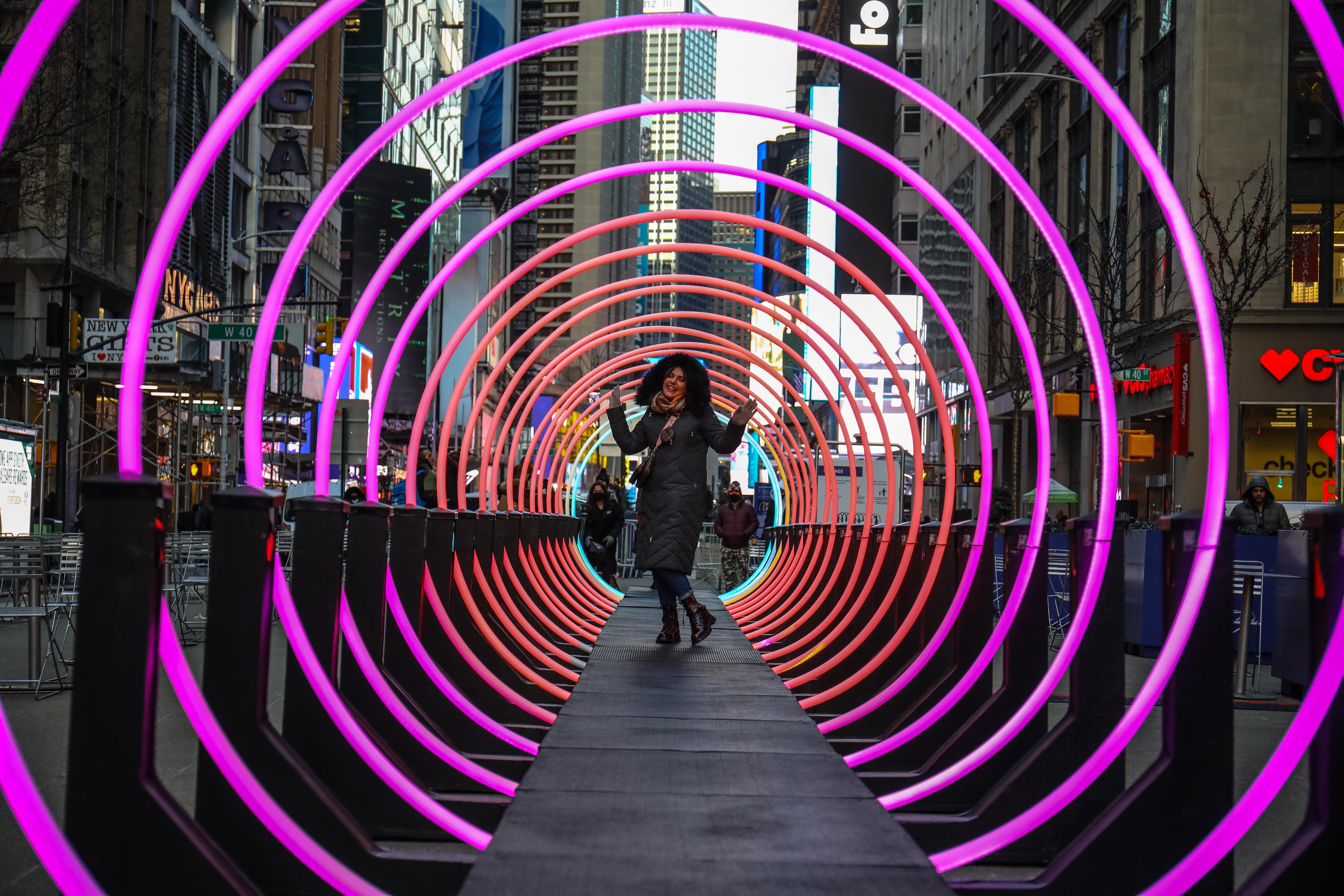 Photos: The Garment District Gets A New Public Art Glow Up