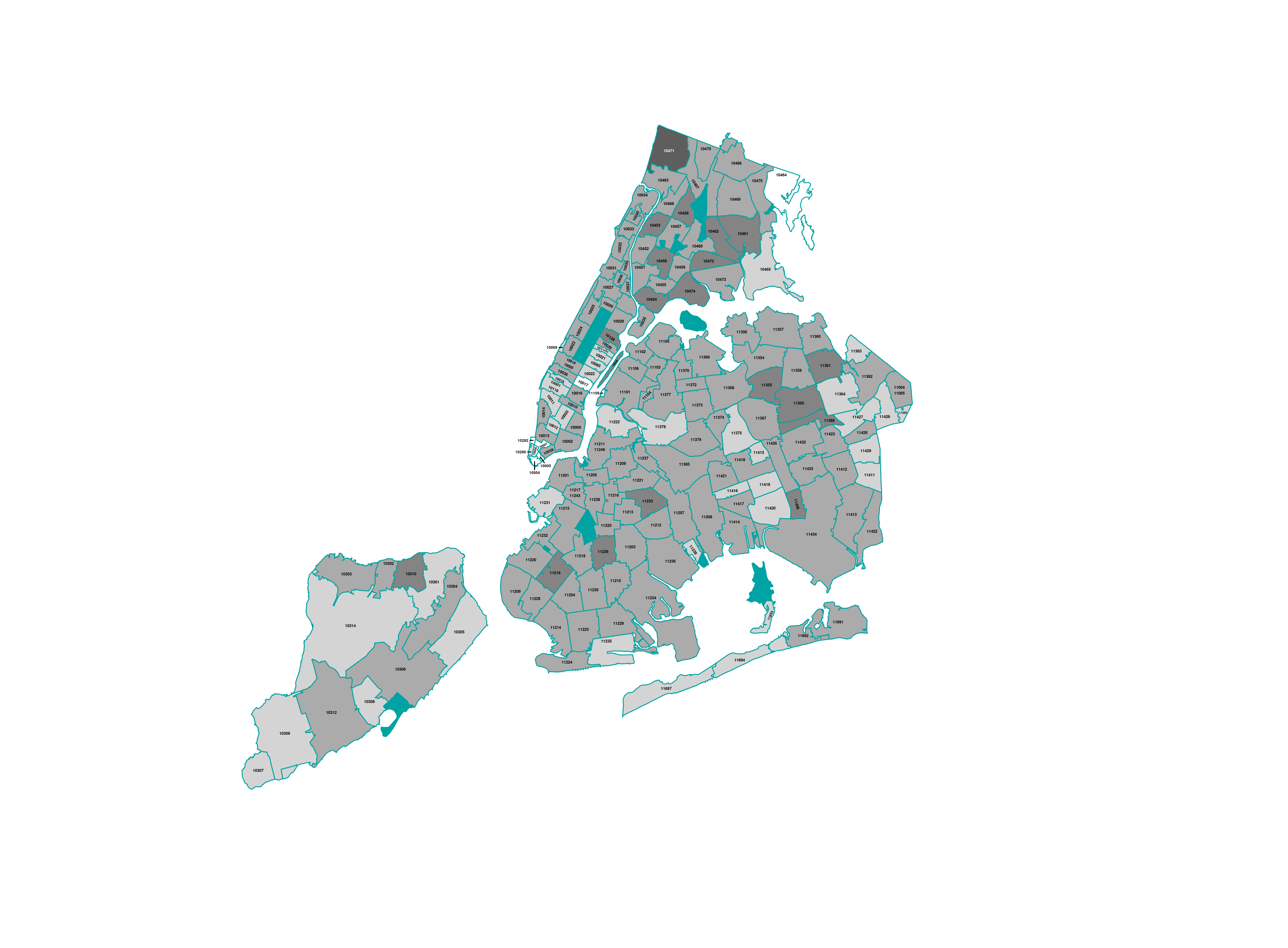 Map: Here&rsquo;s Where The COVID Variants Are Spreading Most In NYC