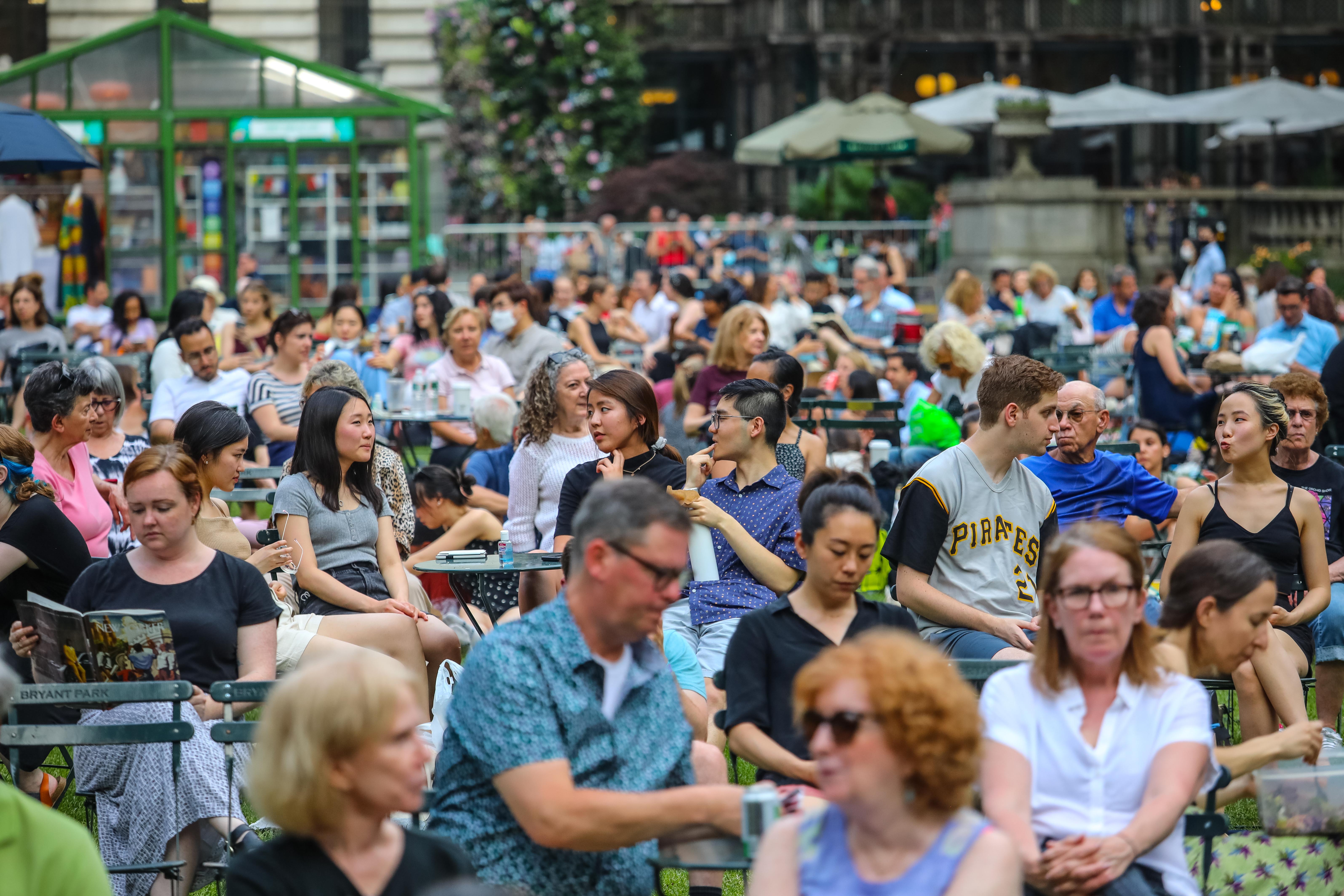 Photos: New York Philharmonic Kicks Off Bryant Park Picnic Performances Series In Style