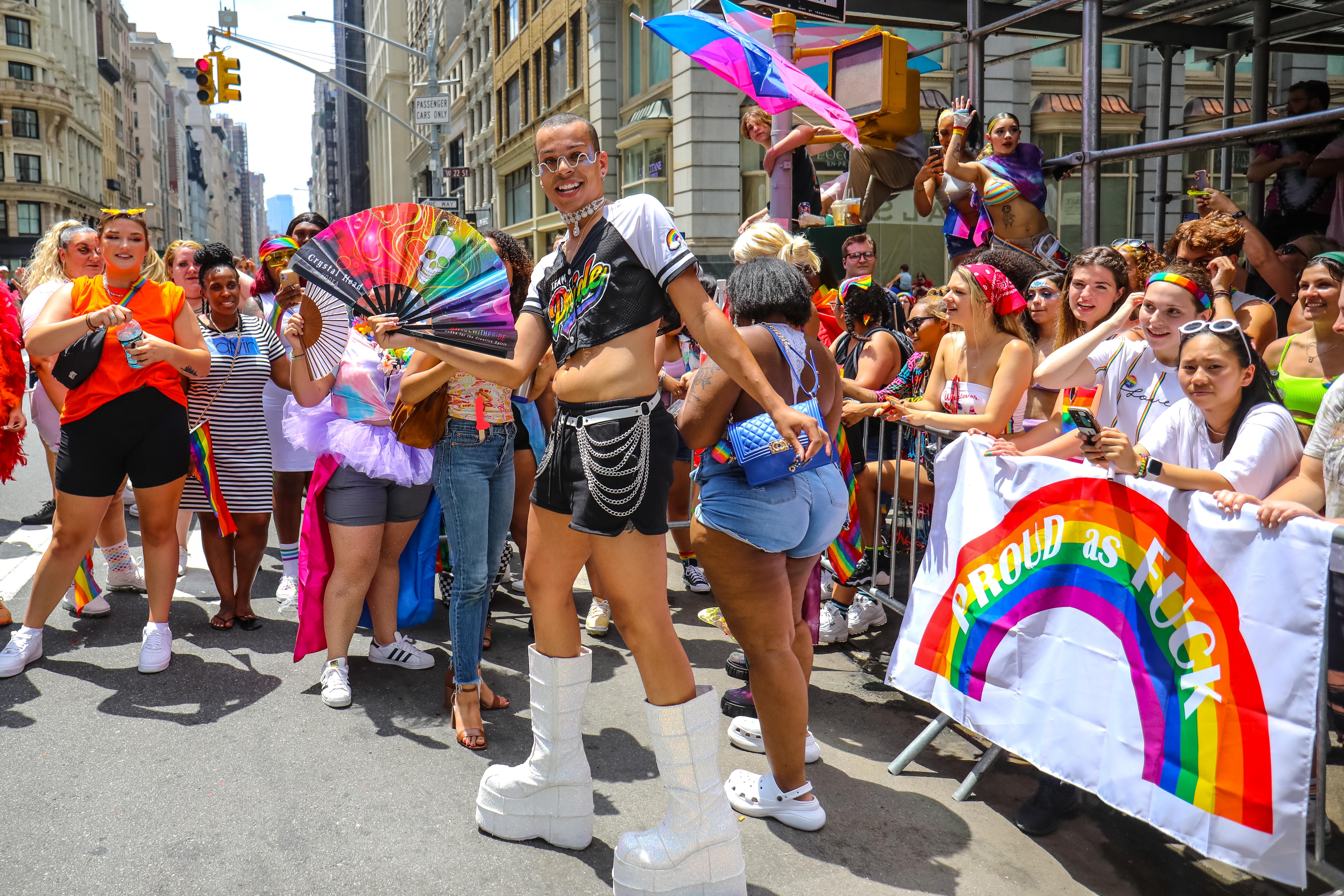 Photos: Massive Parties And Protests On An Epic Pride Sunday