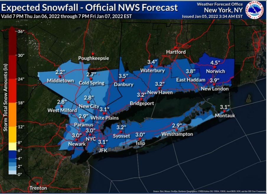 City May See First Significant Snowfall This Week, Followed By More Arctic Temps