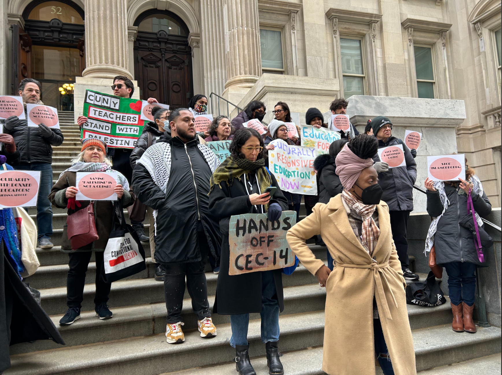 NYC schools panel resists calls for public meetings after threats for support of Gaza cease-fire