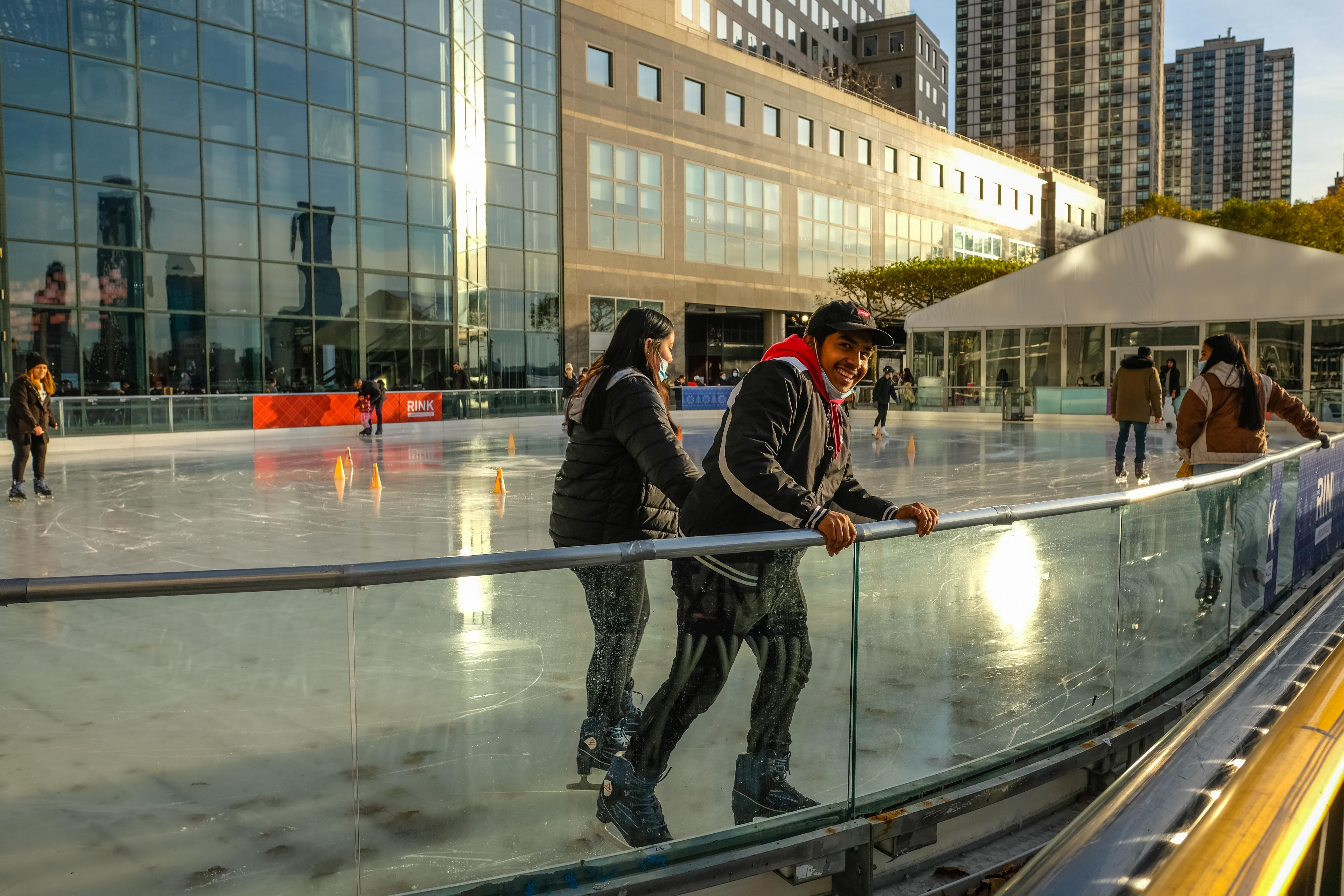 Ice Skating Rinks : The Rink at Bryant Park : NYC Parks