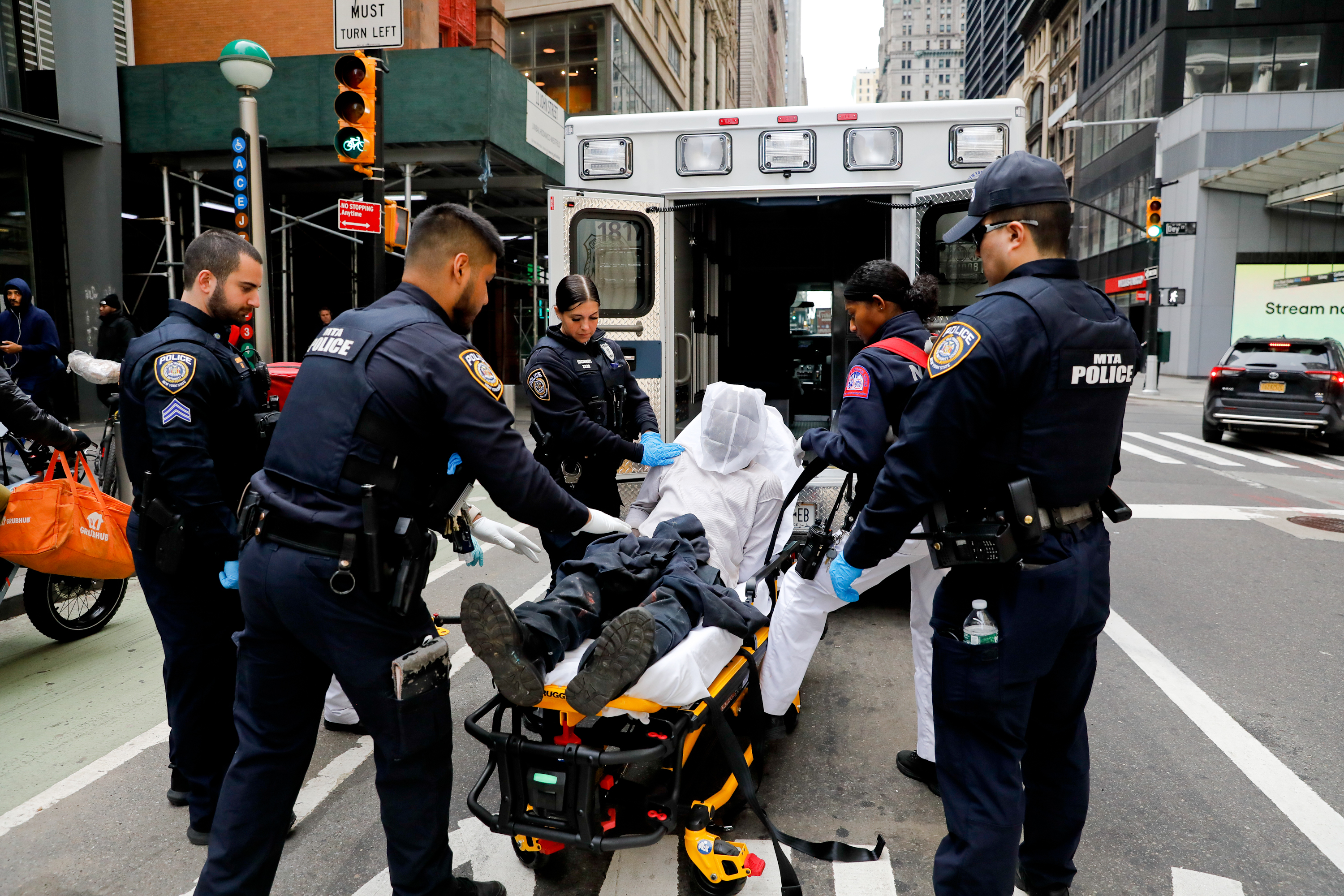 MTA outreach teams are involuntarily hospitalizing homeless people with signs of mental illness. We rode along for a shift.