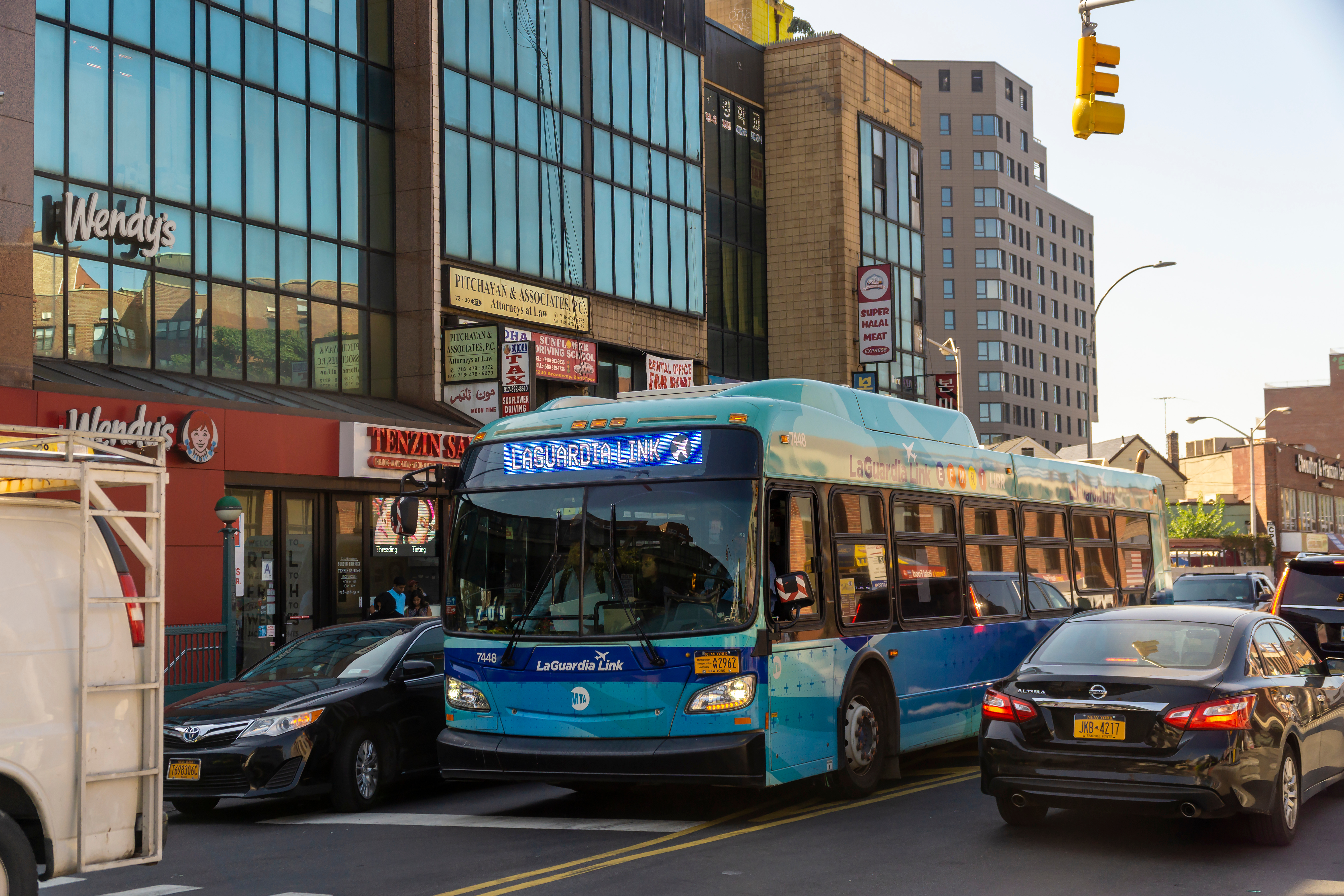 Q70 bus to LaGuardia will be free, starting May 1st, while AirTrain alternatives are reviewed