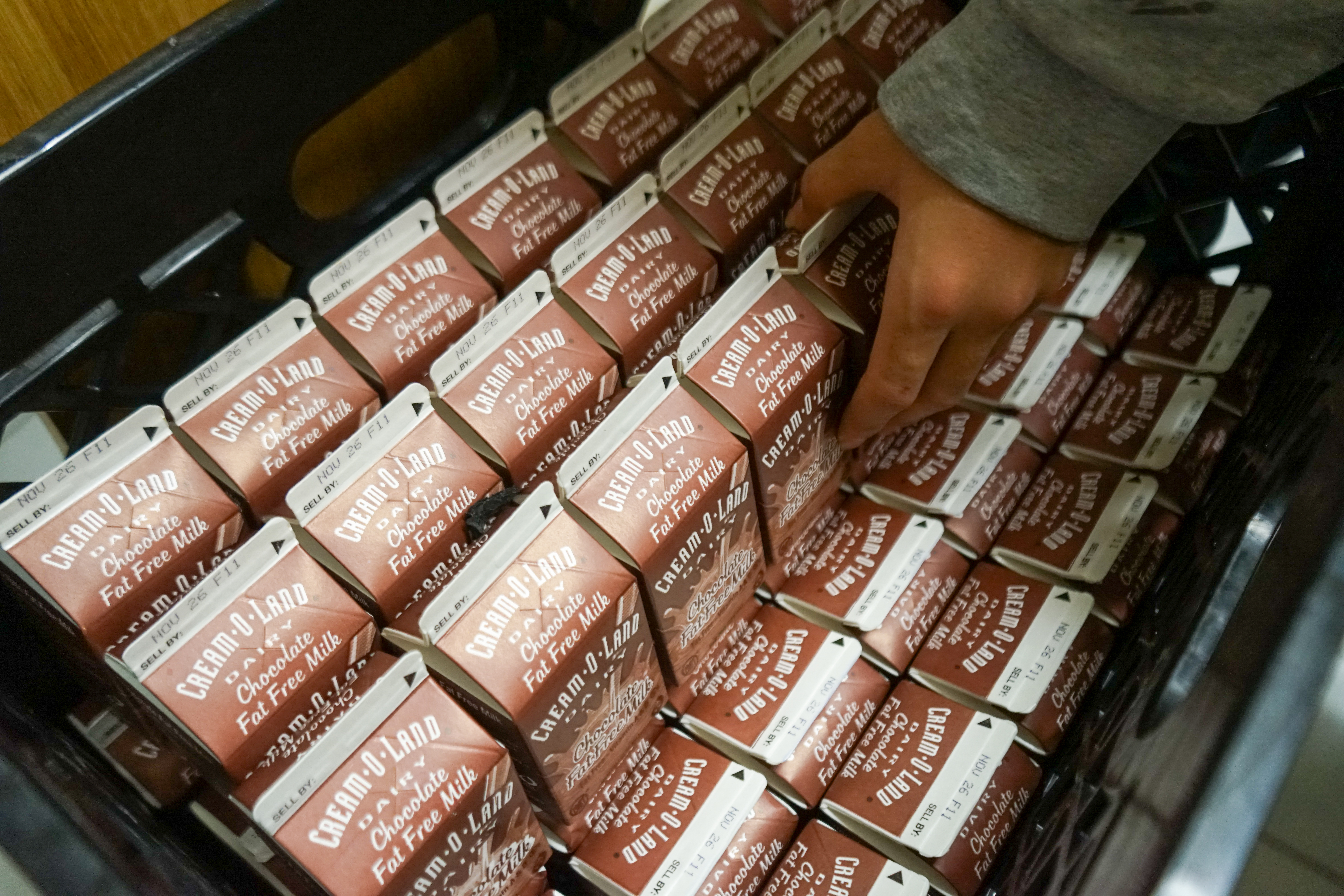 Members of Congress moooving to keep chocolate milk in NYC schools Members of Congress moooving to keep chocolate milk in NYC schools