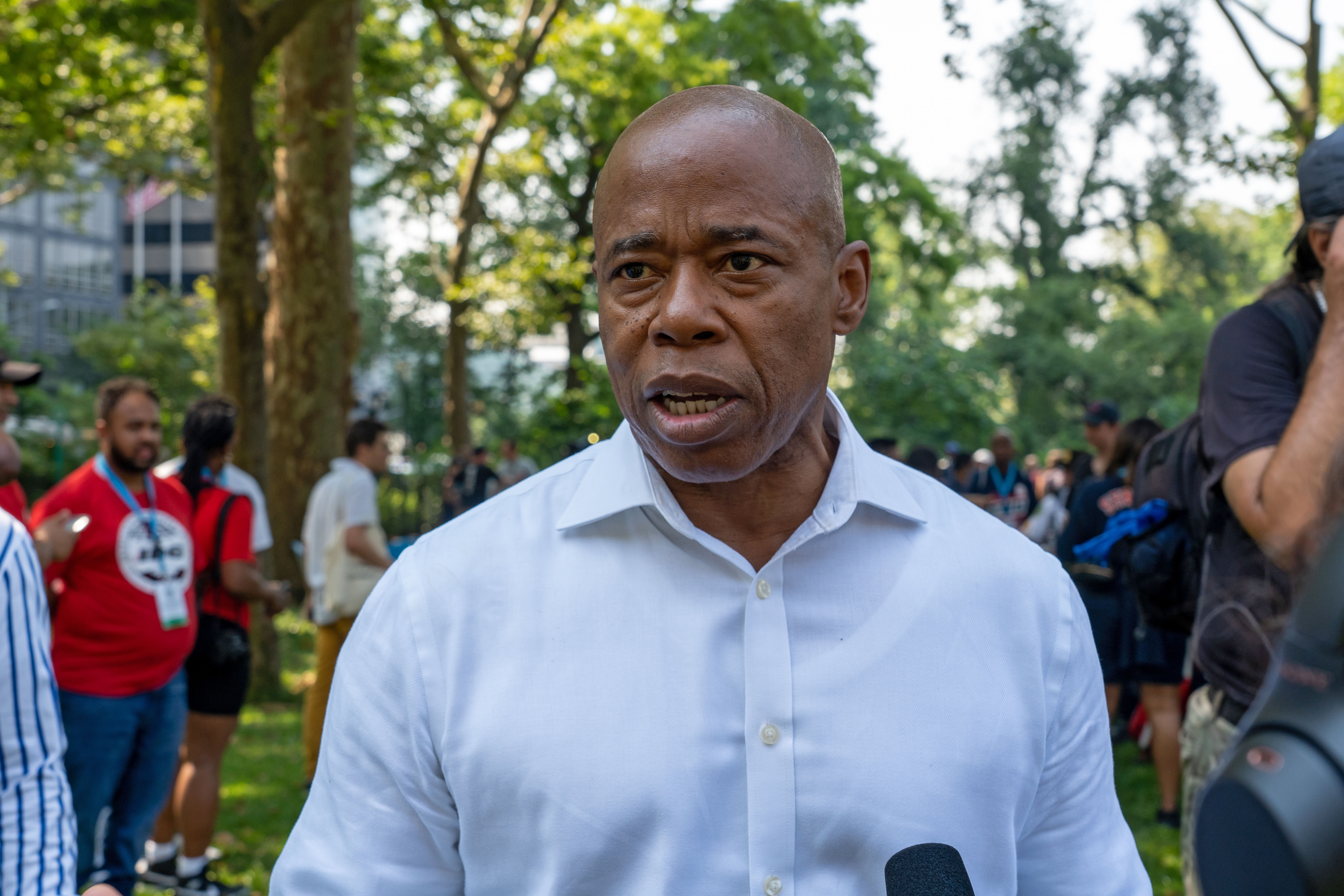 Labor Rallies & Hamptons Soirees: Can Eric Adams Be Both Working Class Hero And Friend To The Rich?