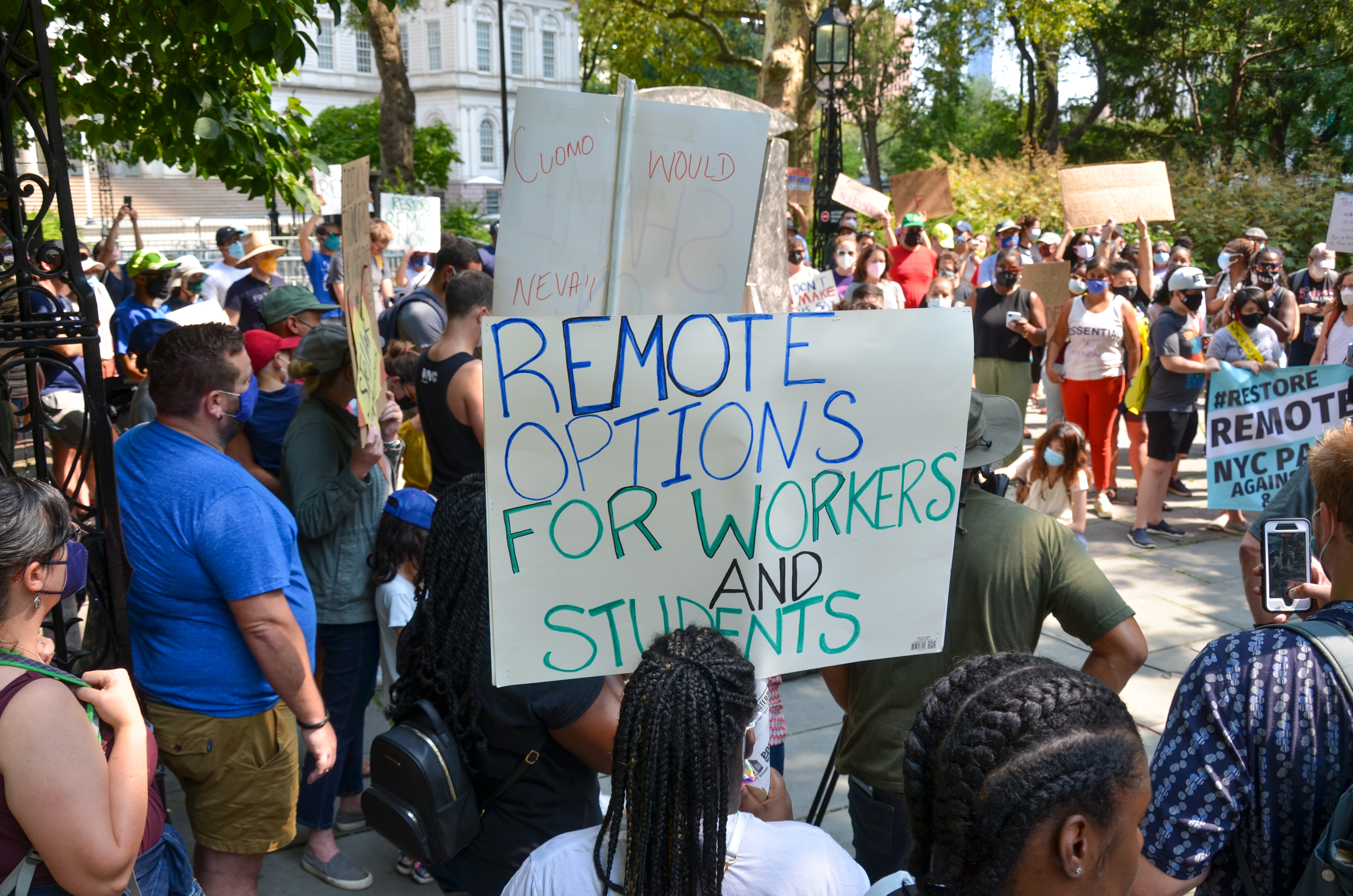 COVID Vaccination Rate For New York City Workers Hits 74%&mdash;But First Responders Still Lag Behind