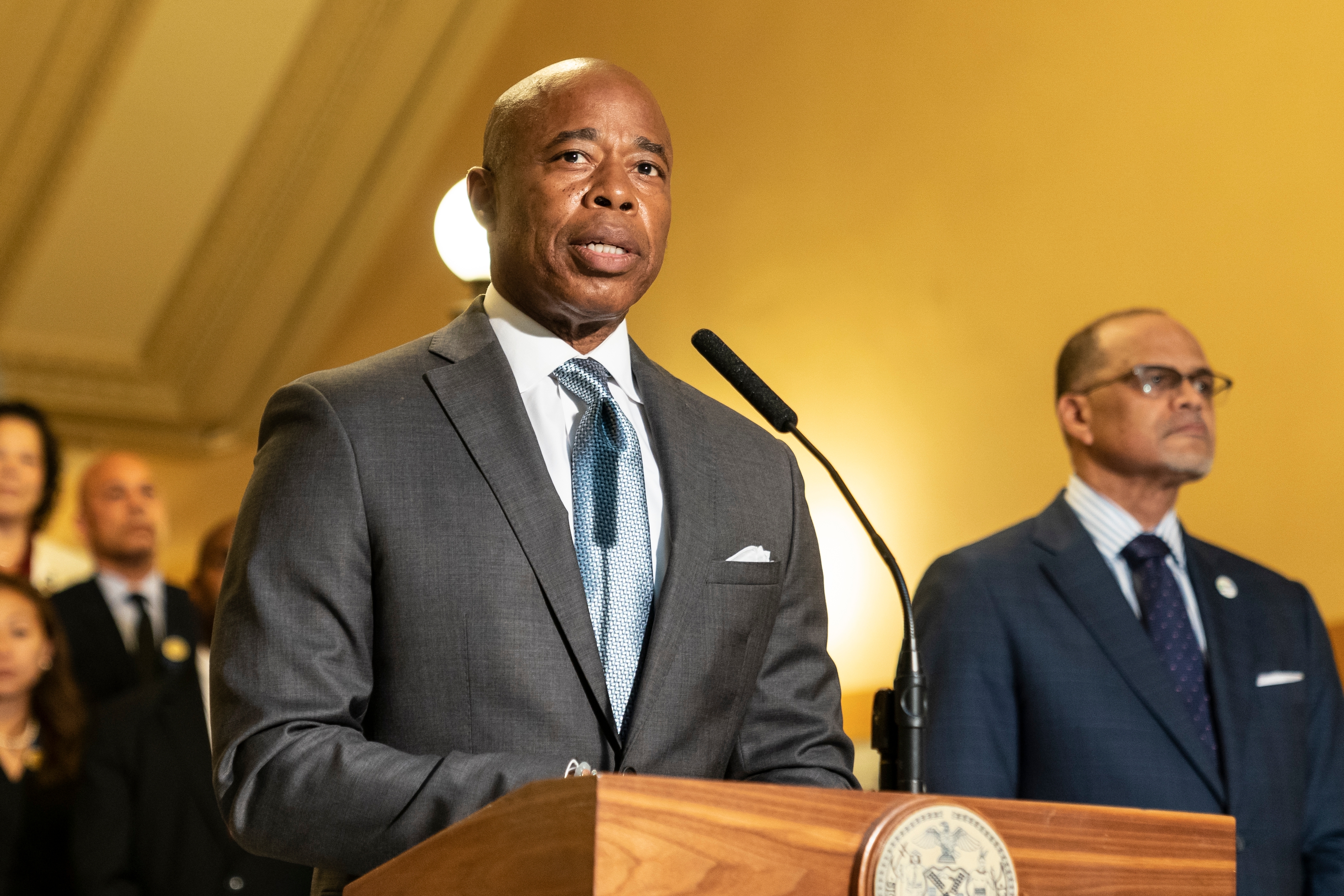 NY City Council members demand mayor &lsquo;immediately restore&rsquo; school funding