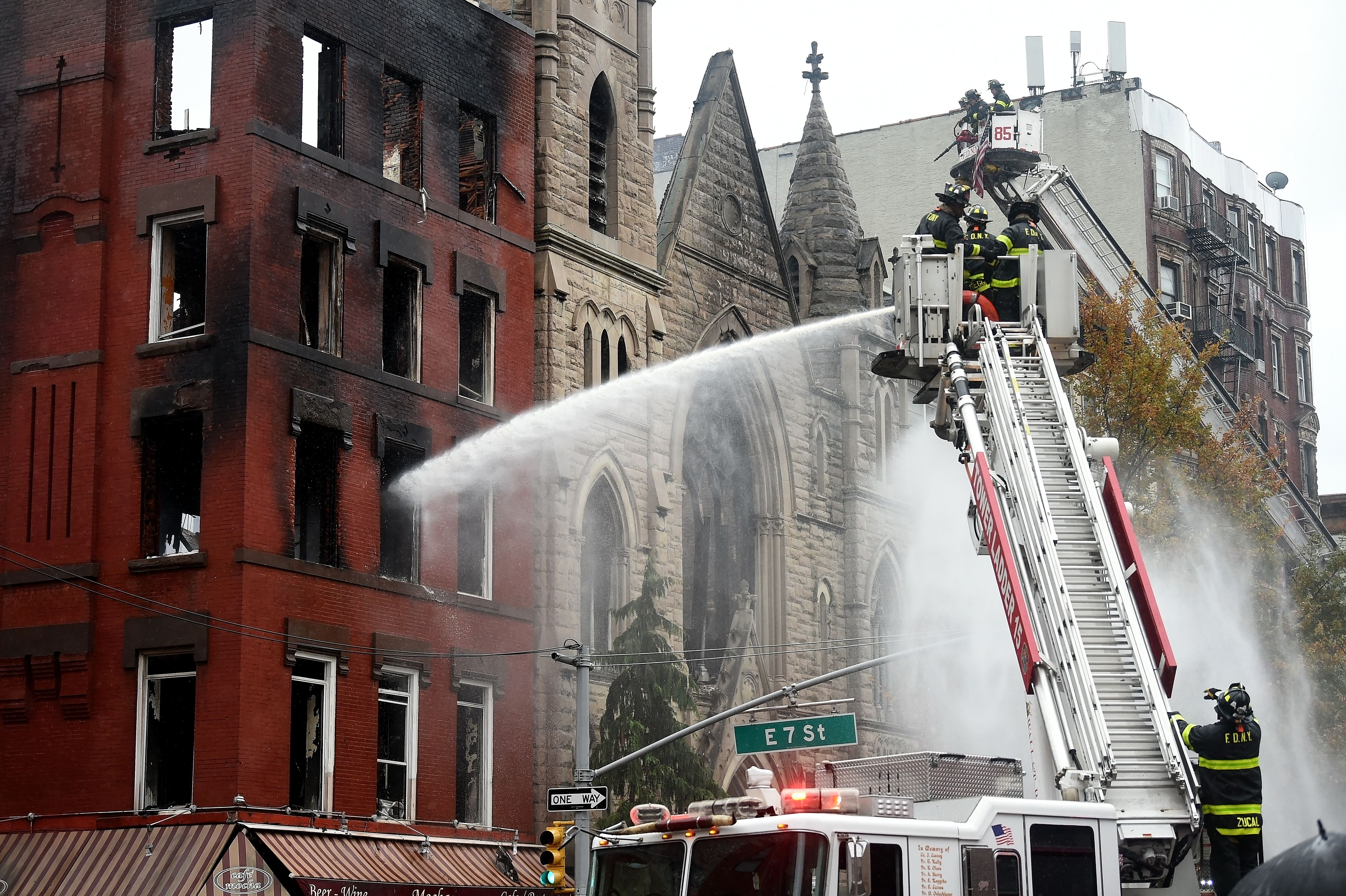 Fire That Destroyed East Village Church Also Displaced 22 Women From Shelter Next Door