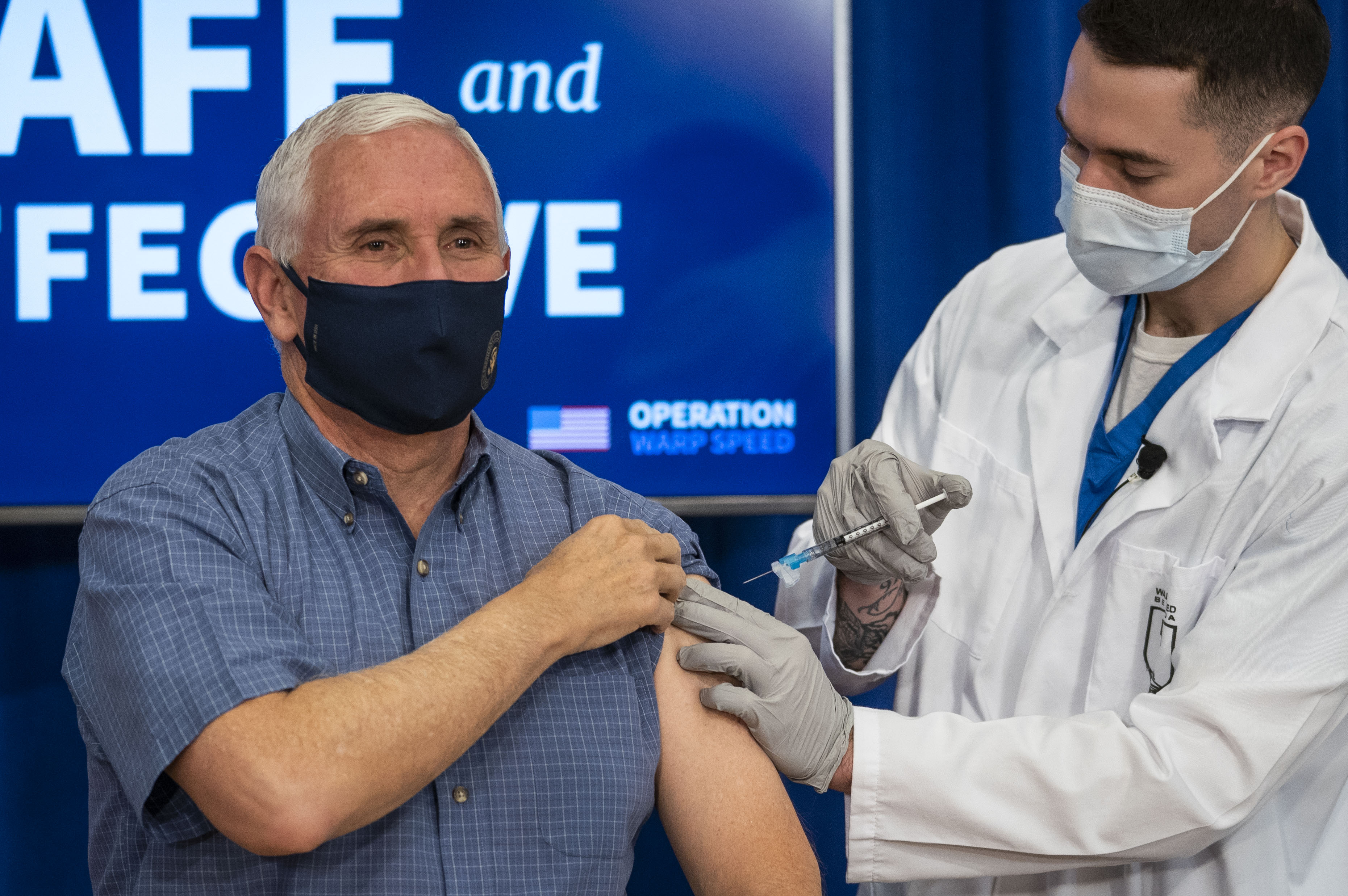Coronavirus Updates: Vice President Pence Gets Vaccinated After U.S. Sees Most Virus Deaths In A Single Day