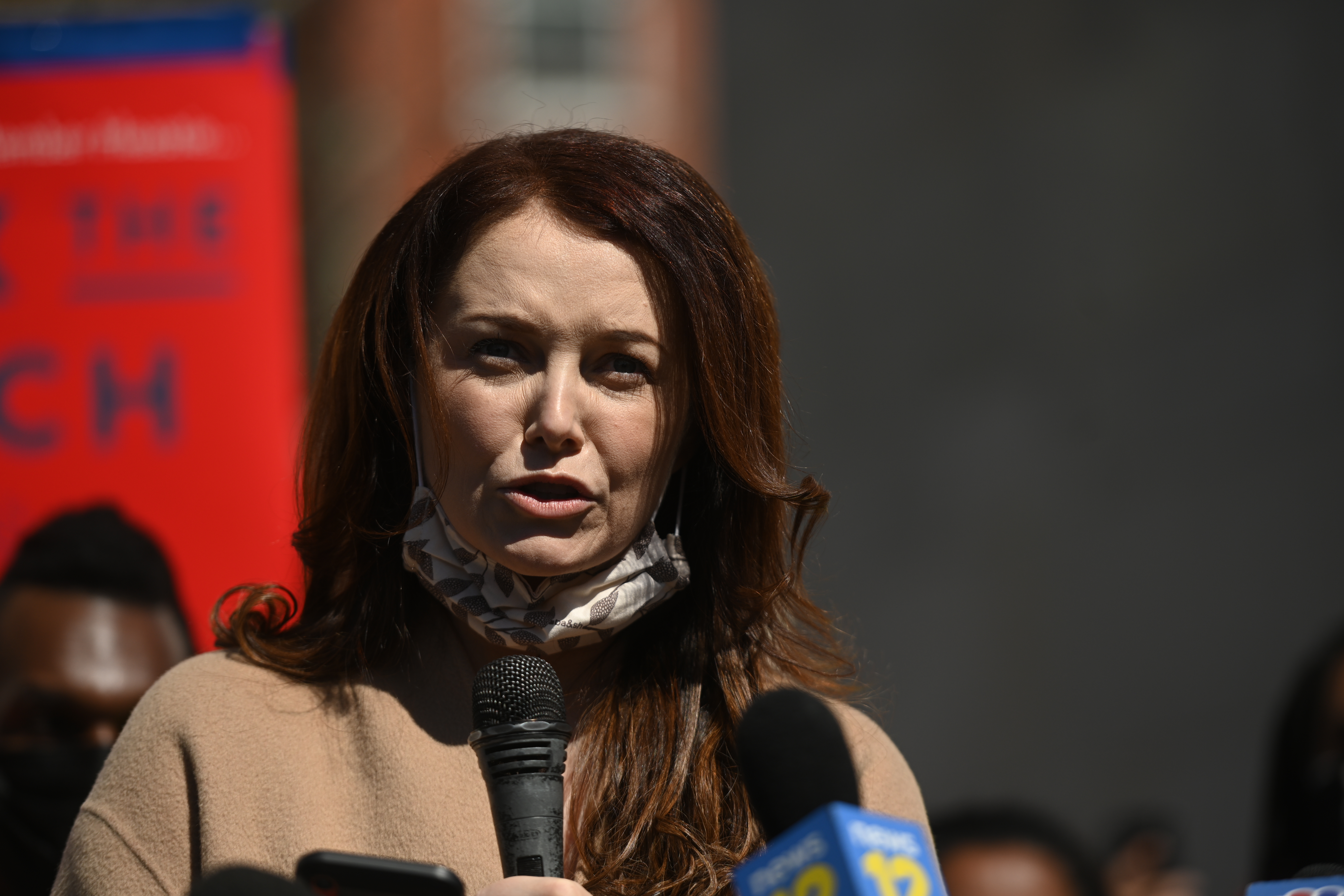 Do Your Job: At Rally, Cuomo Accuser Lindsey Boylan Demands Assembly Speaker Impeach Governor