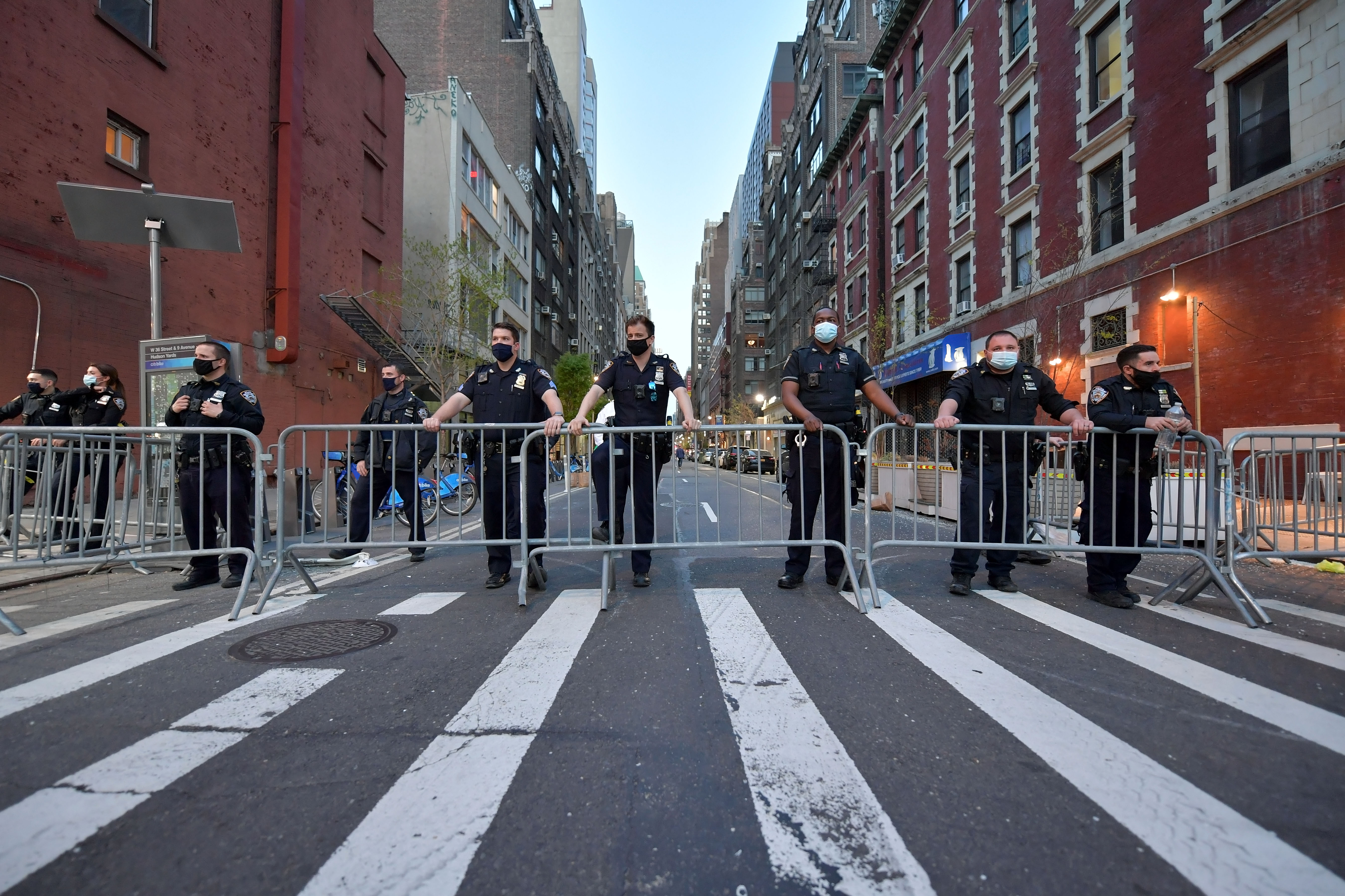 Civil Rights Monitors Brace For Encounters with the NYPD as Demonstrators Across The City March In Memory Of George Floyd