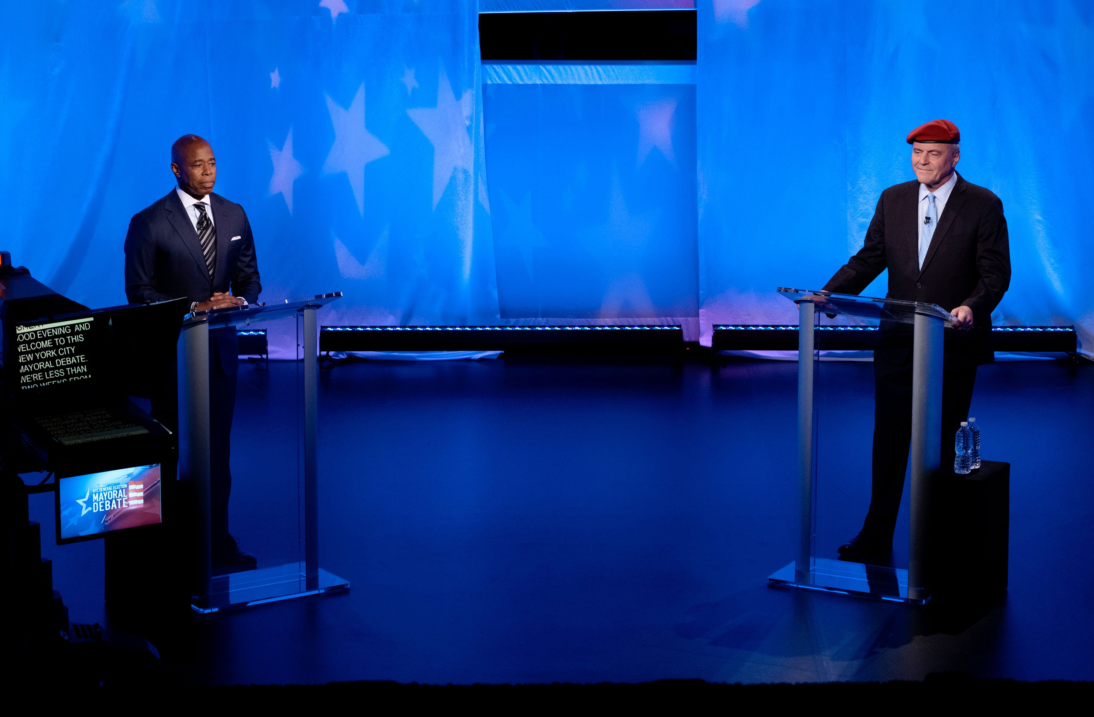 Highlights From The First Adams Vs. Sliwa Mayoral Debate