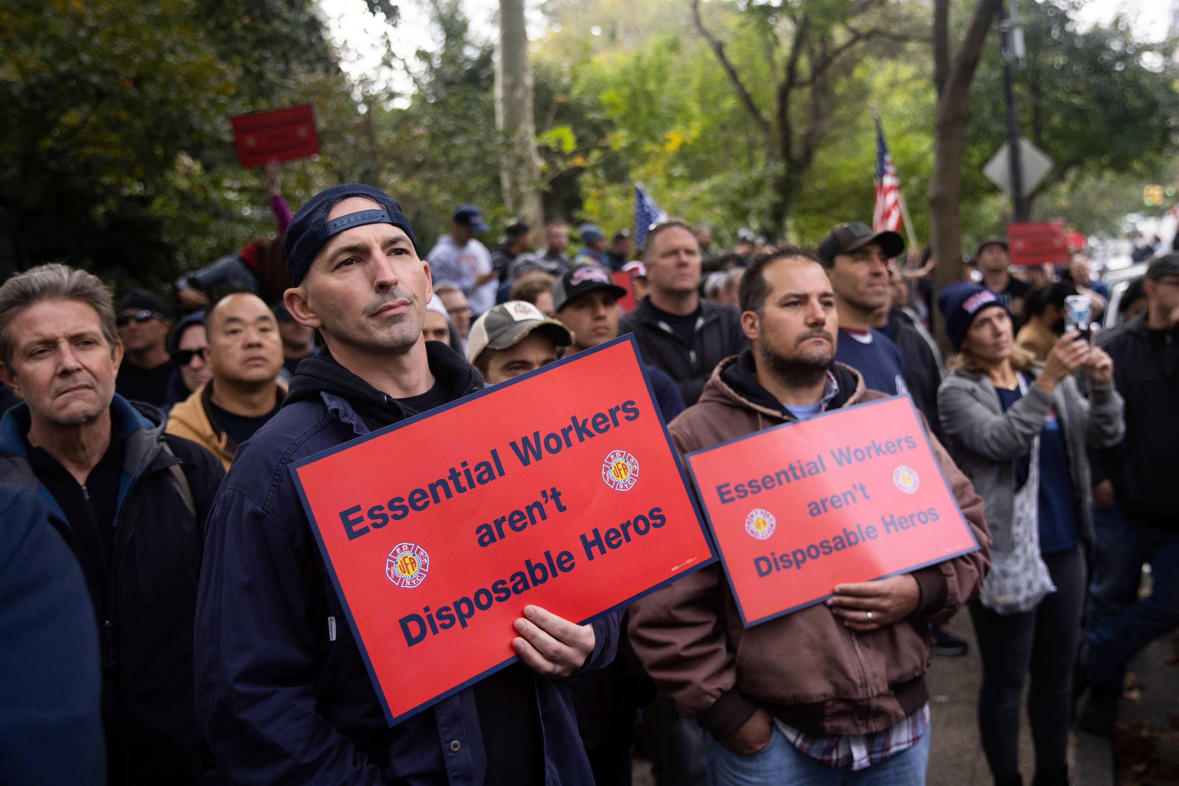 As COVID Vaccine Mandate Approaches, More Than 19,000 First Responders Remain Unvaccinated