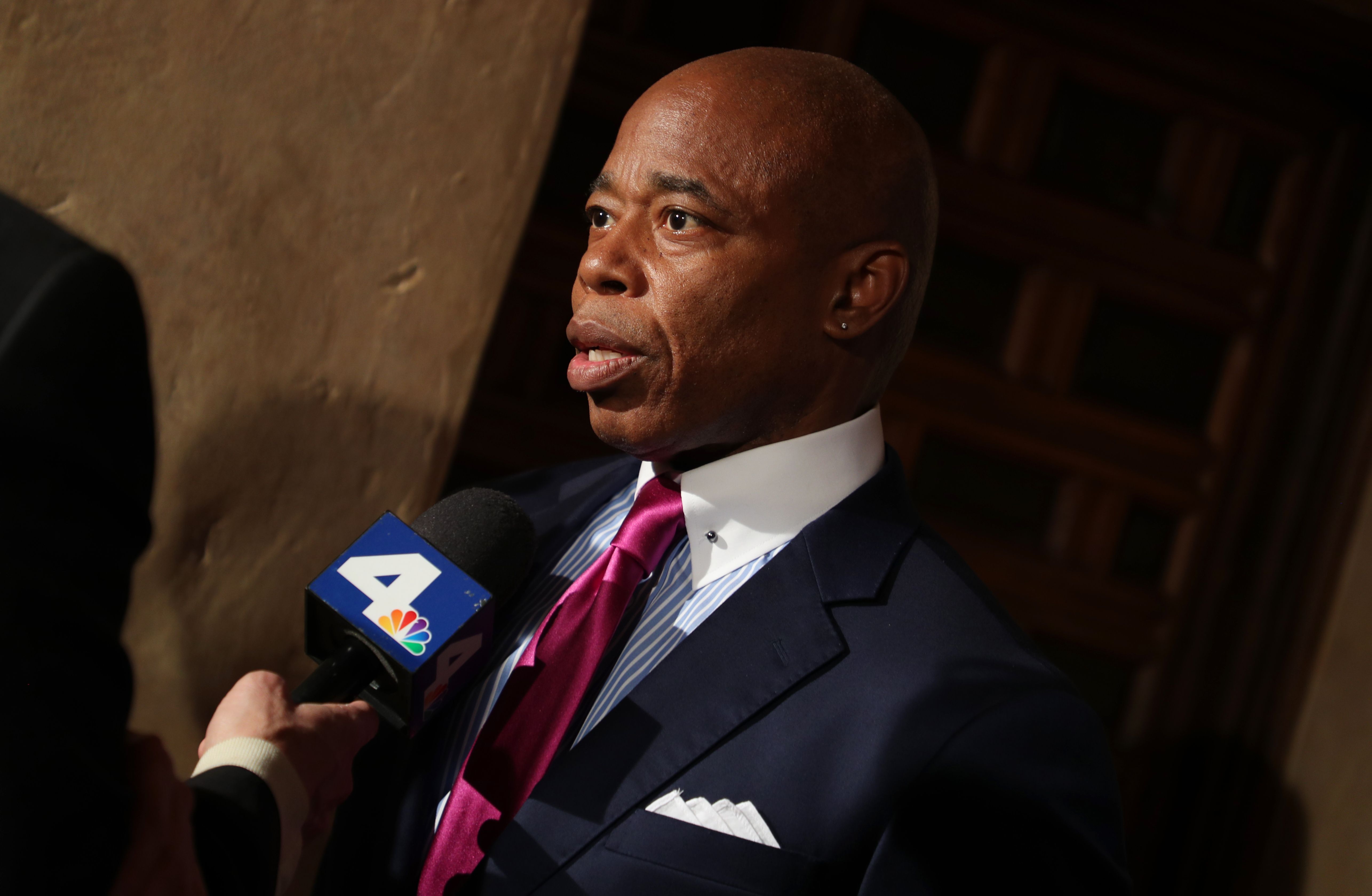 Adams faces criticism of being an absent mayor following L.A. trip