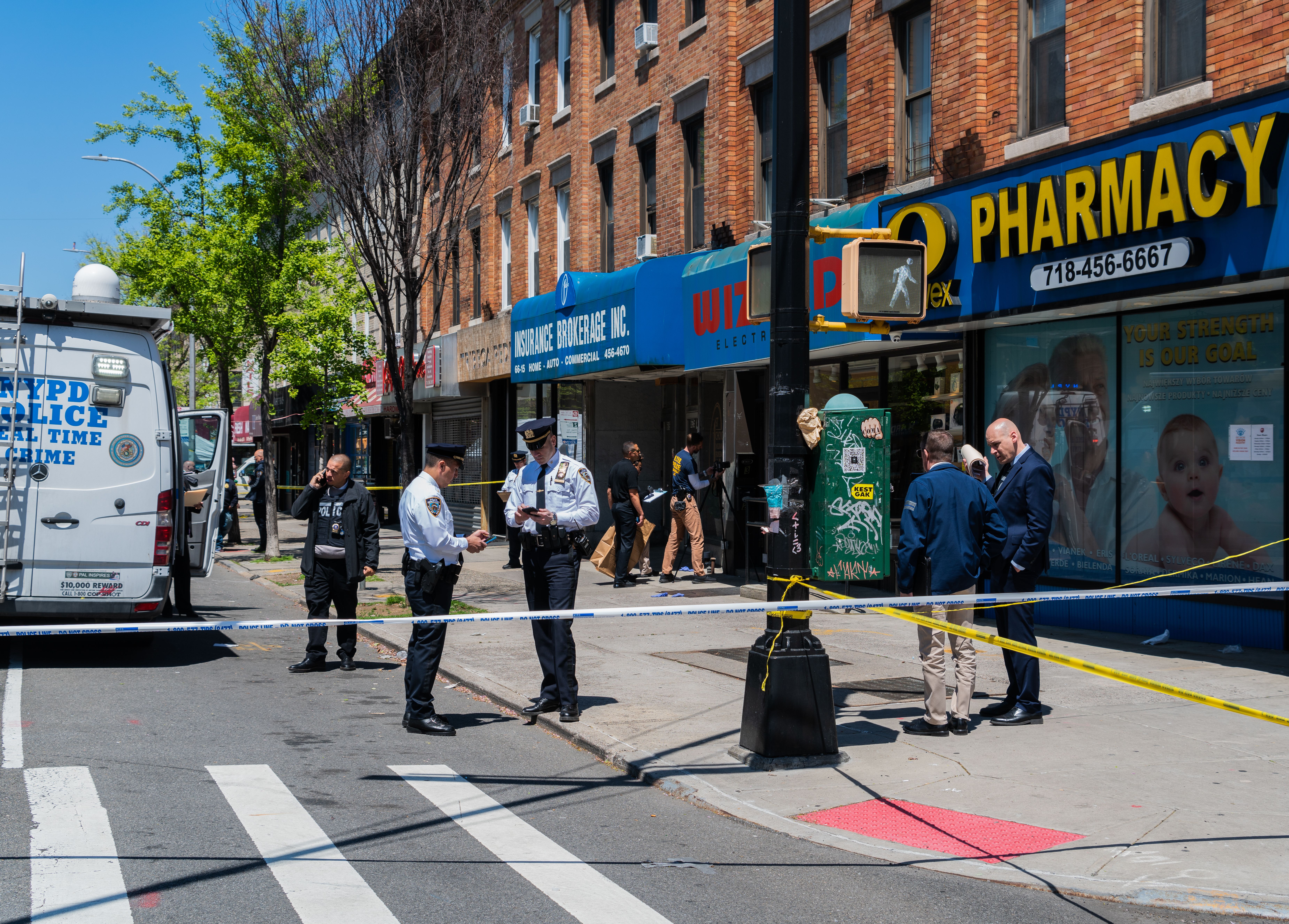 NYPD: NYC shootings dropped, but major crime increased last month