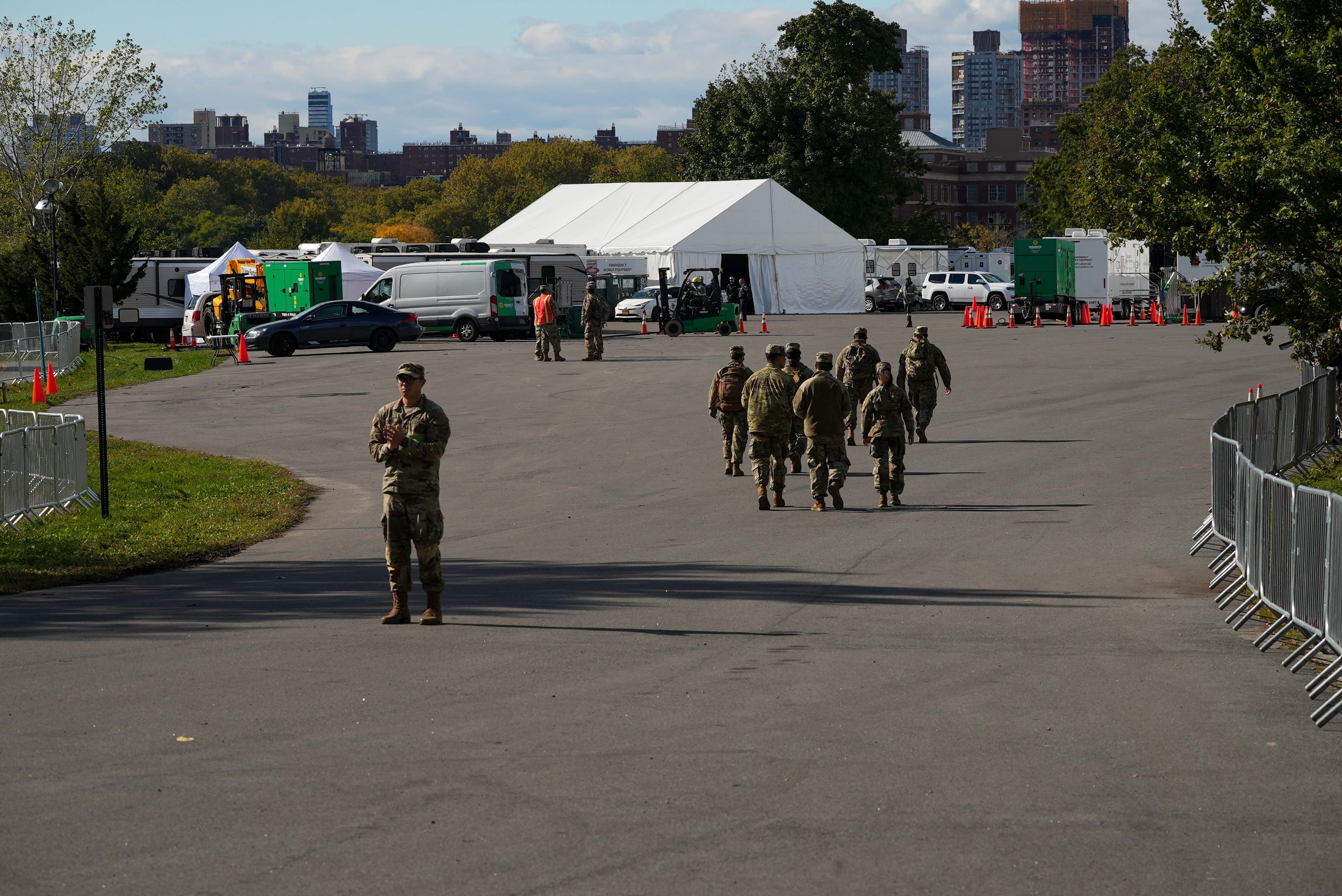 Advocates express concerns over National Guard presence at NYC shelters
