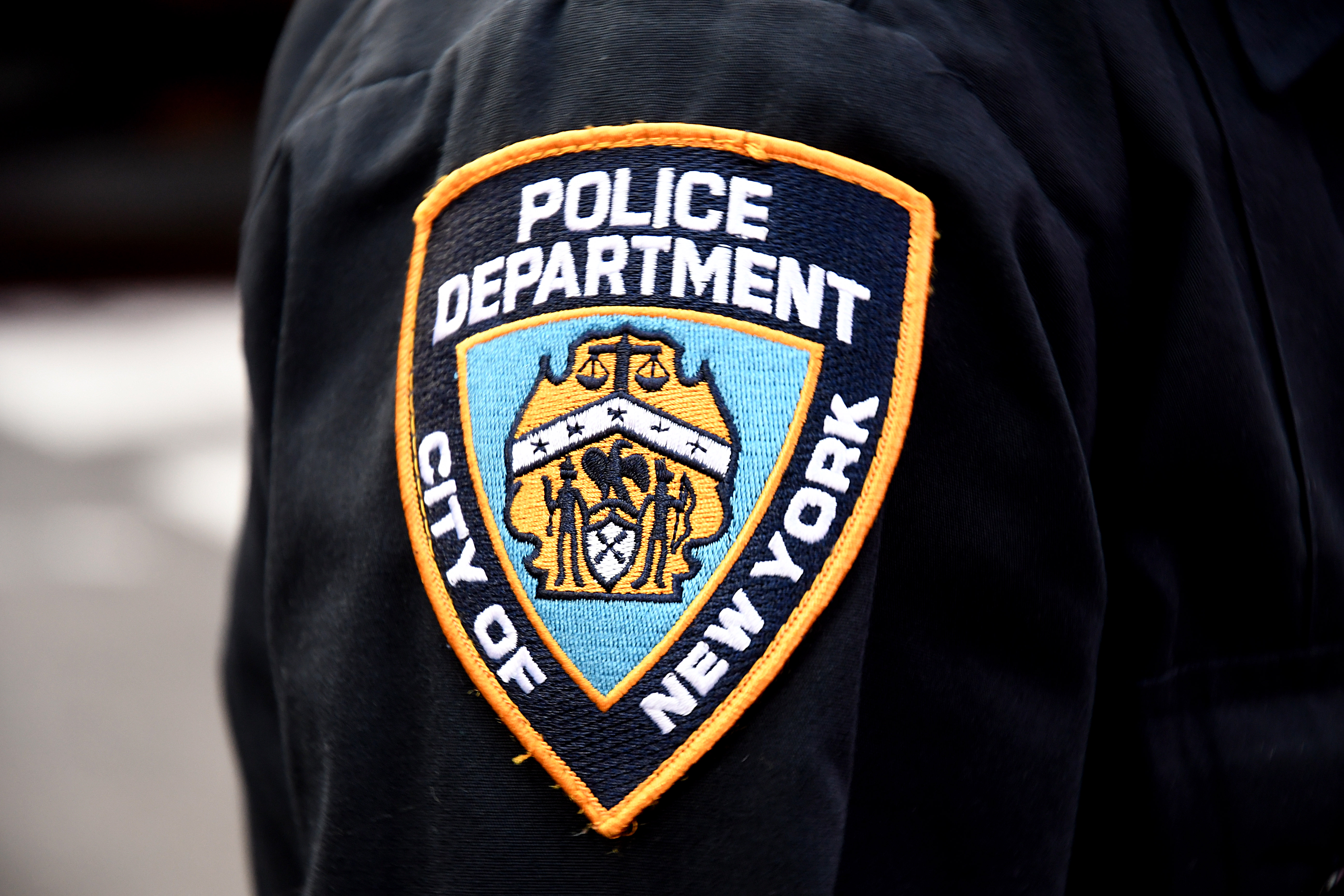 NYPD police badge.