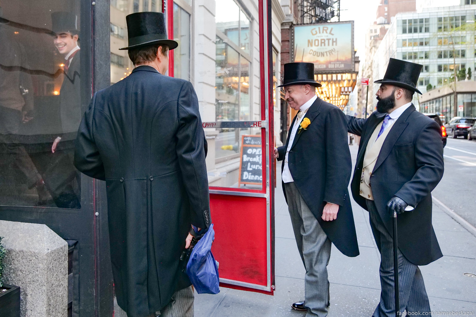 men in tailcoats and top hats