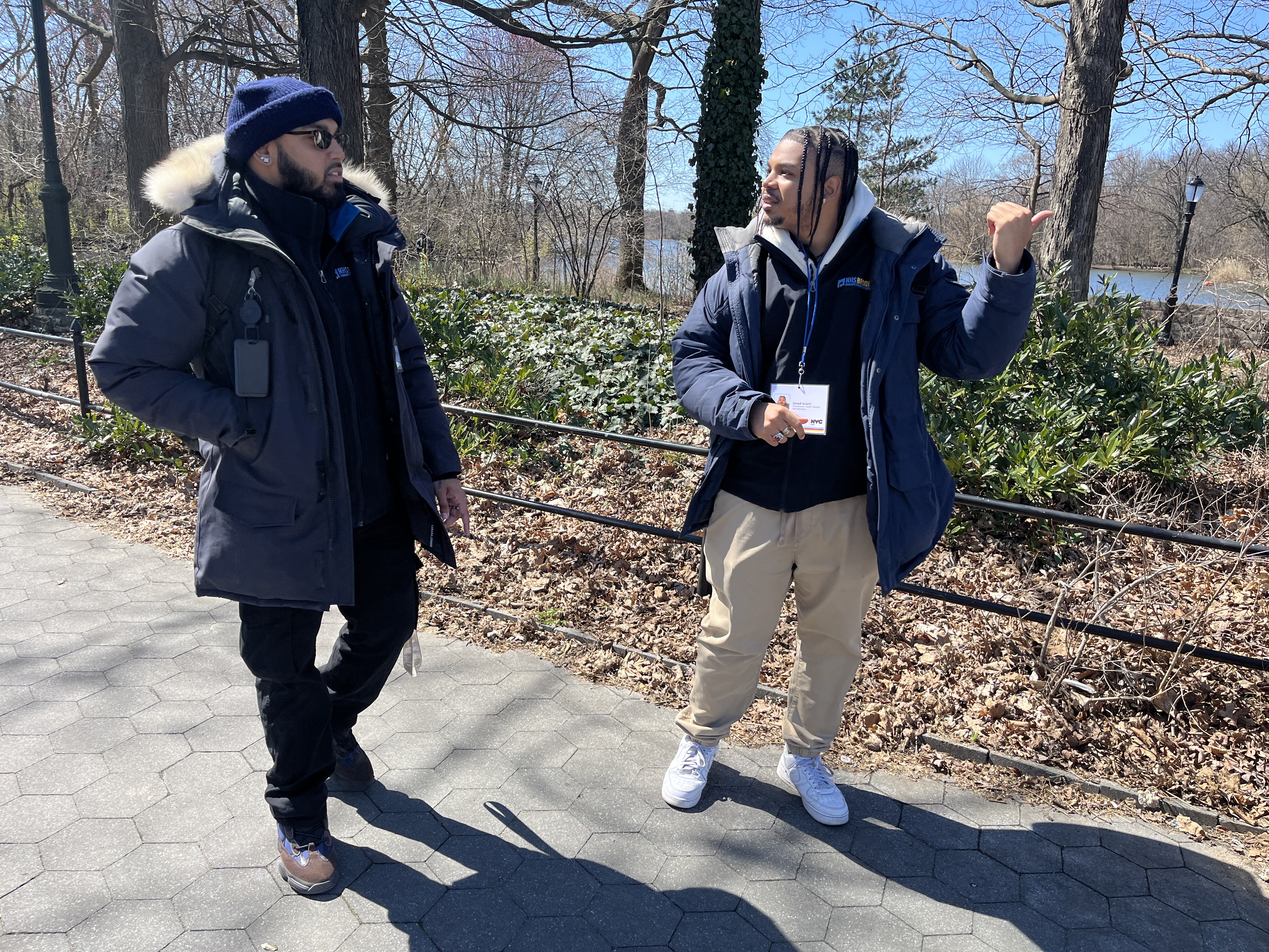 In Prospect Park, picnics, dog-watching... and chats about mental health