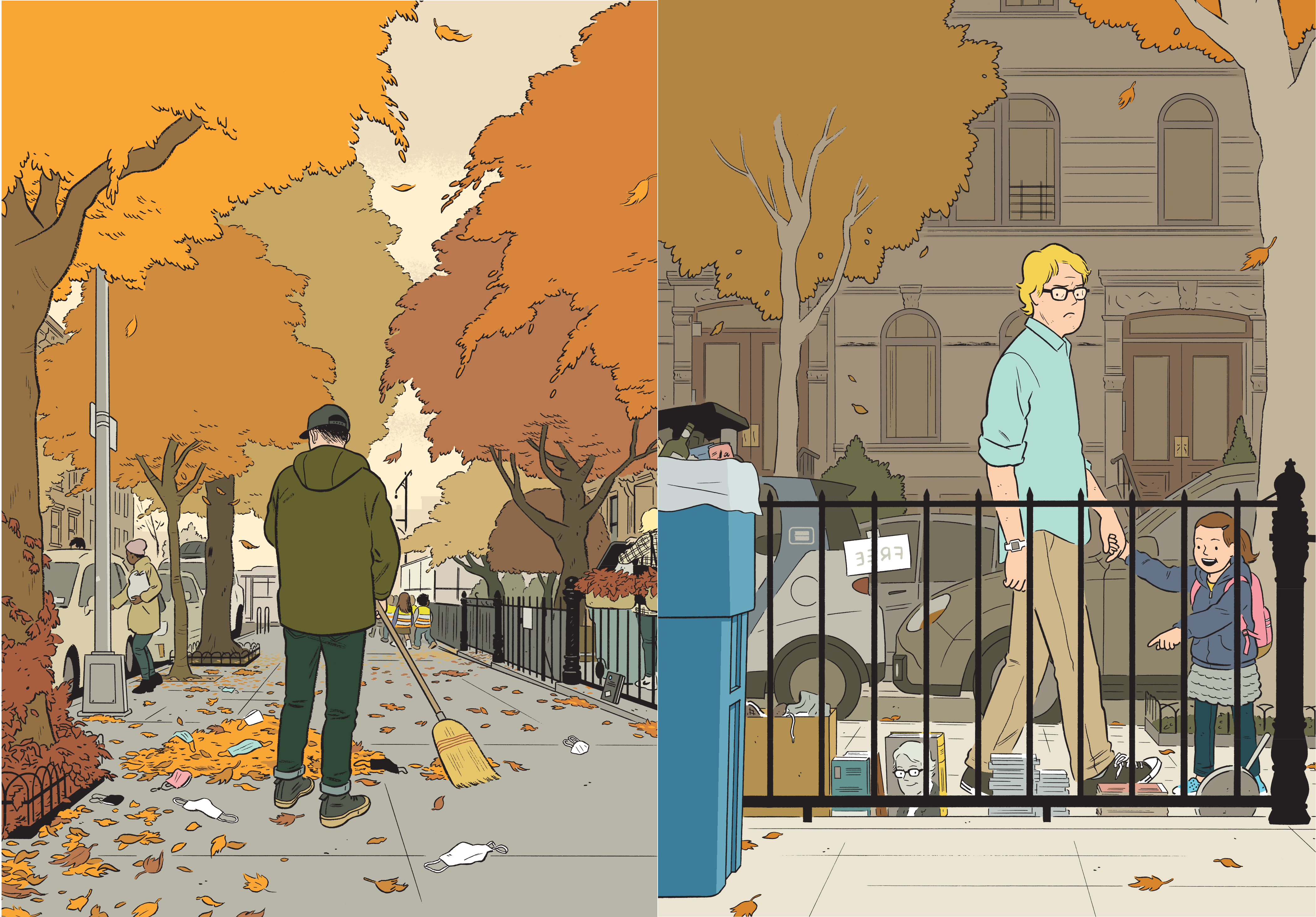 Adrian Tomine's “Fall Sweep”