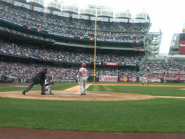 Throwing the First Pitch at Yankee Stadium - The Martha Stewart Blog