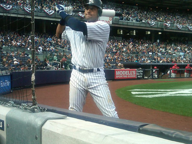 Throwing the First Pitch at Yankee Stadium - The Martha Stewart Blog