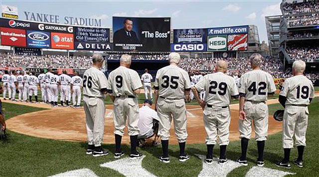 Bobby Murcer's widow among those at Yankees' Old-Timers' Day