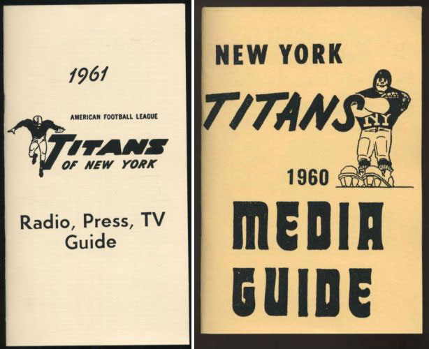 Flashback: The New York <strike>Jets</strike> Titans - Gothamist