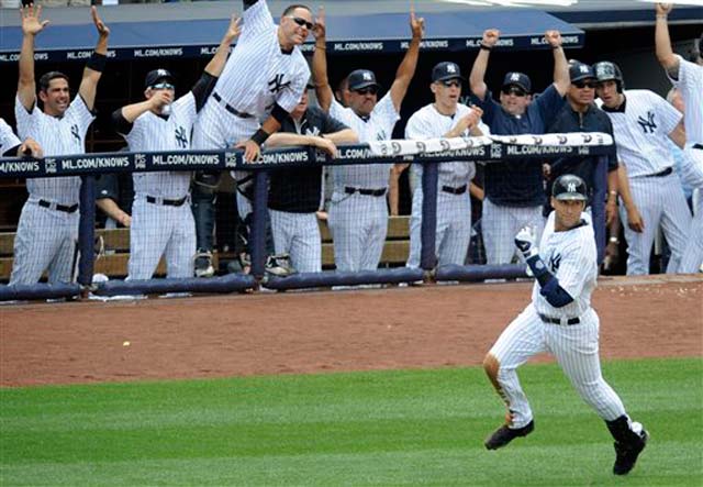 Mr. Baseball: Fans Rush To Grab Memorabilia After Jeter Hits 3,000