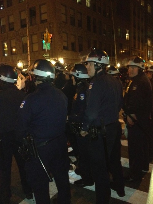 [UPDATE] Protesters Confronted By Heavy NYPD Presence Near Baruch ...