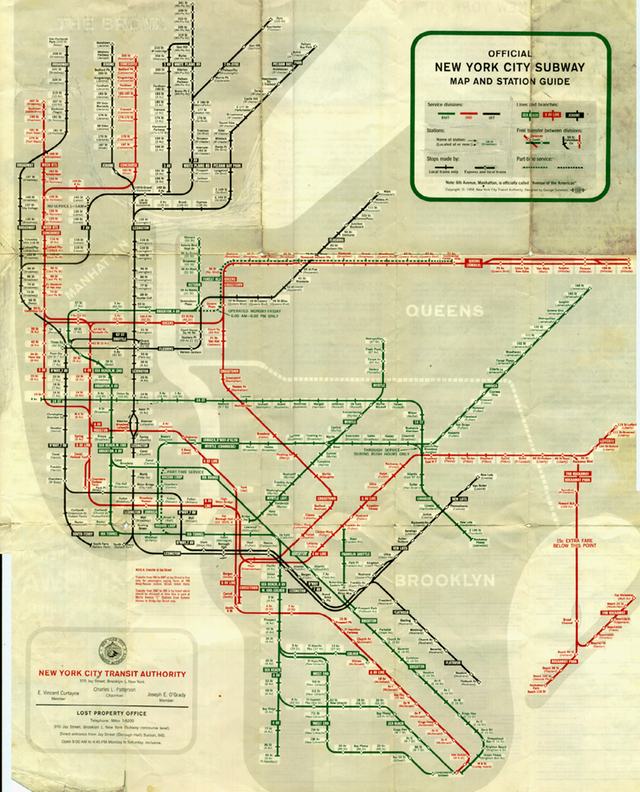 Five Old Subway Maps Worthy Of Framing - Gothamist