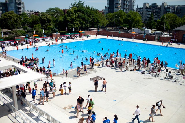 Street Style From The Reopening Of McCarren Park Pool