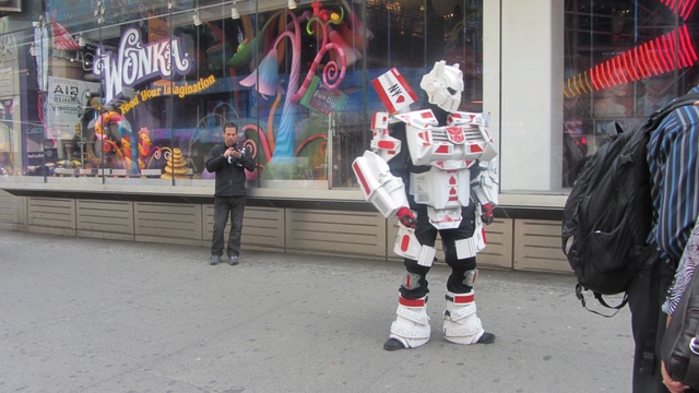 Times Square's 'creepy' costumed characters are out of control