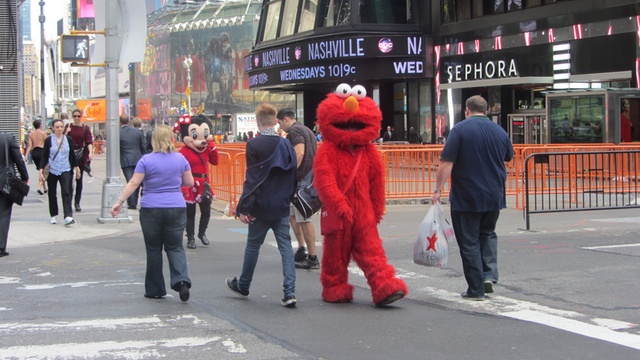 Times Square's 'creepy' costumed characters are out of control